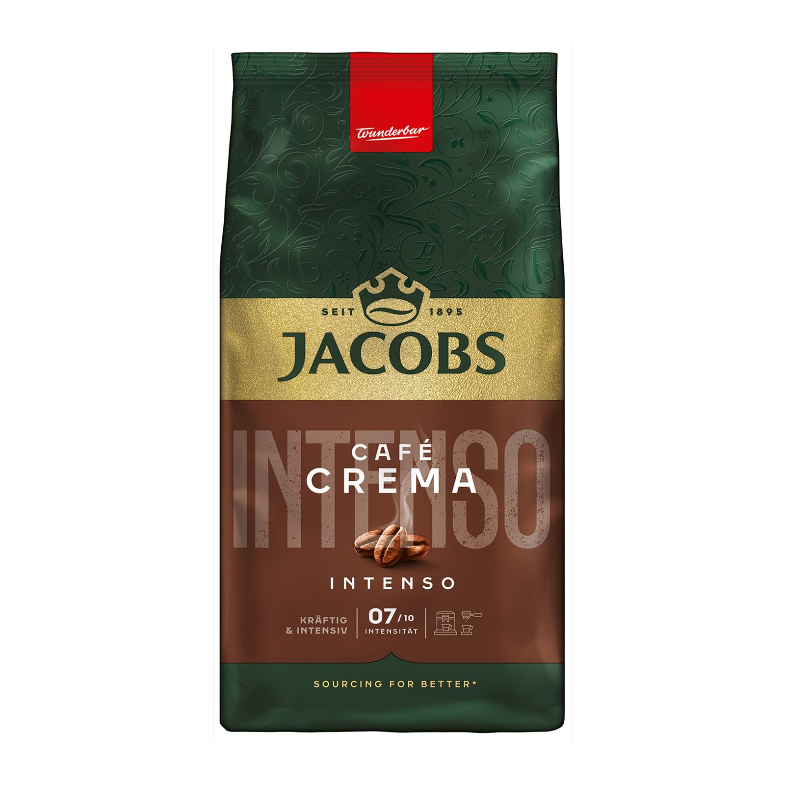 Jacobs Caffe Crema Intenso Ganze Bohne