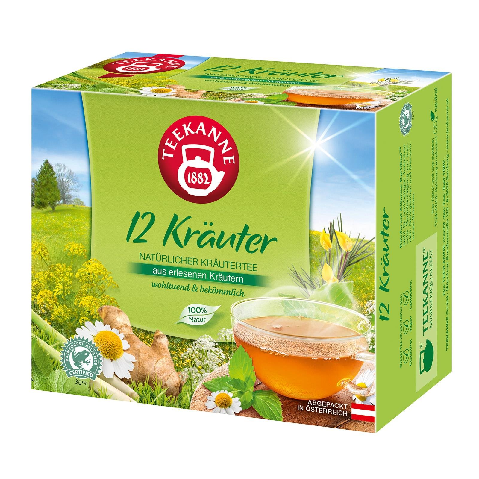 Teekanne 12 Kräuter
