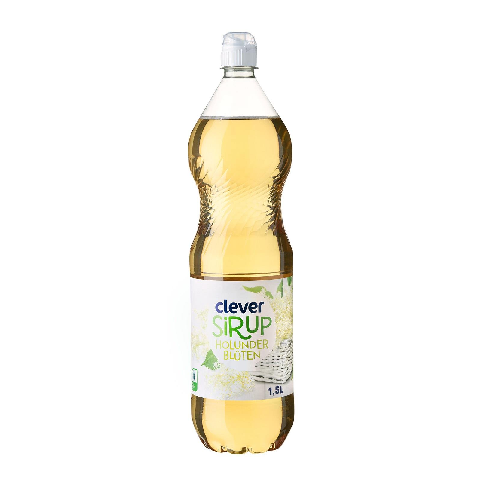 Clever Sirup Holunderblüte