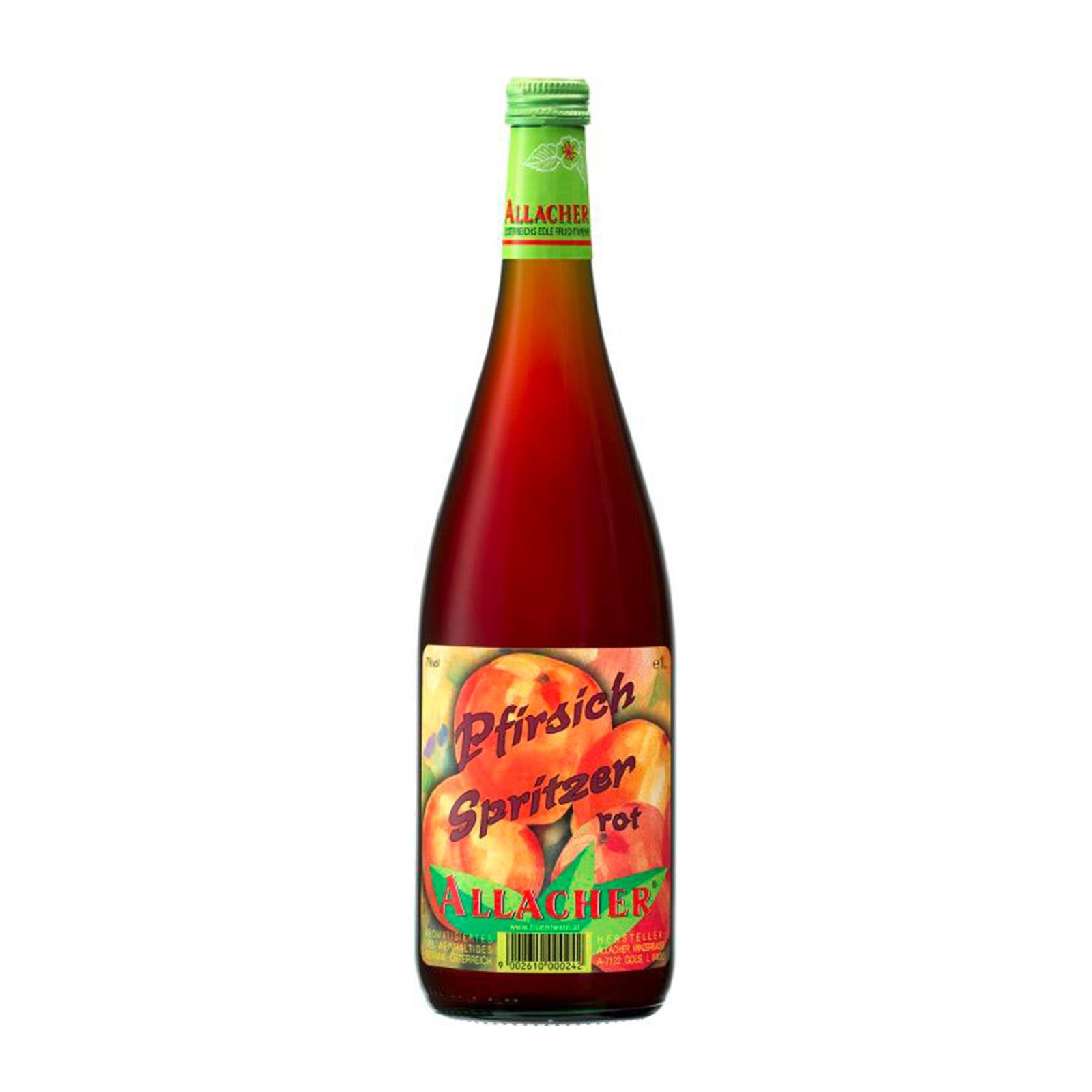 Allacher Pfirsich-Spritzer rot