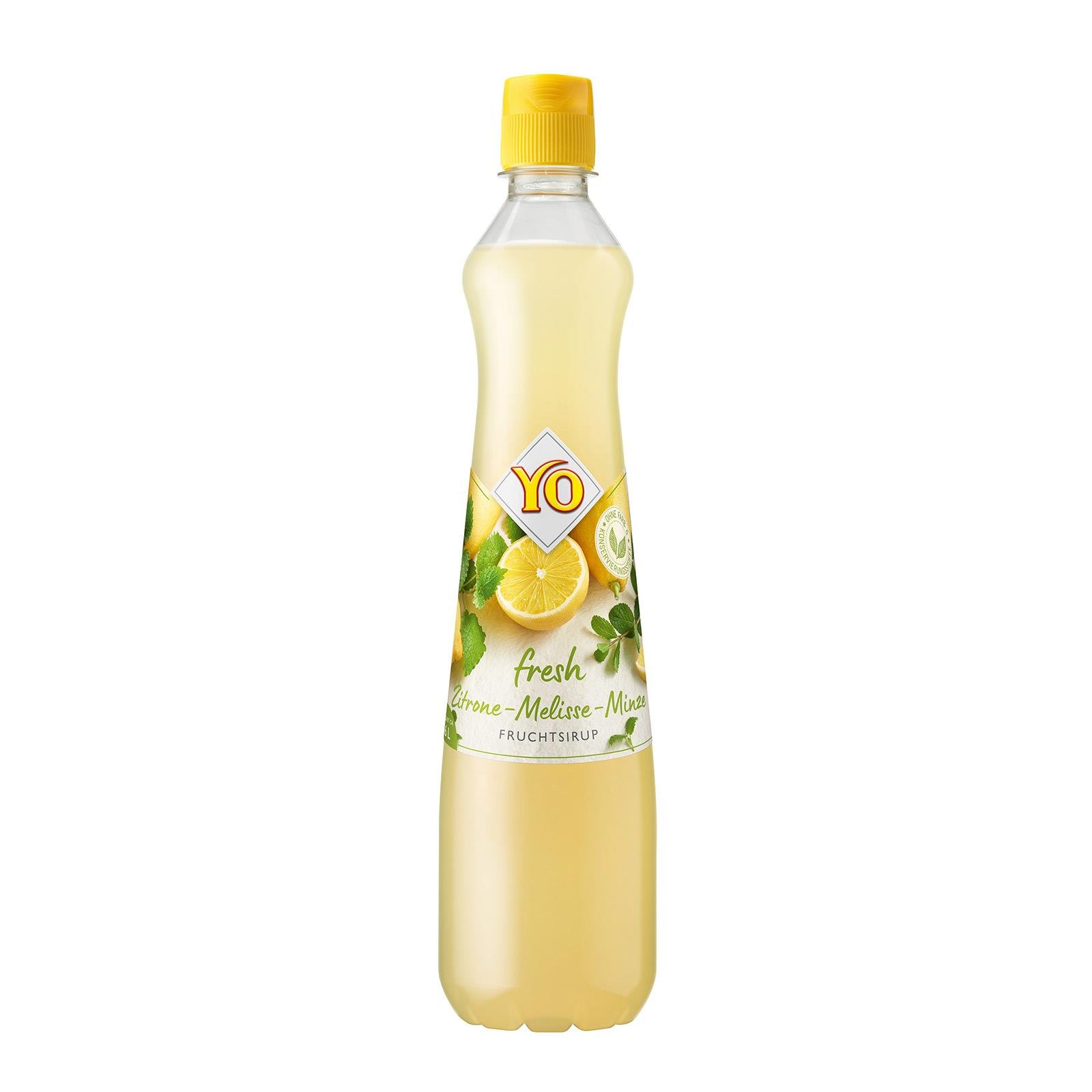 YO Fresh Sirup Zitrone-Melisse-Minze