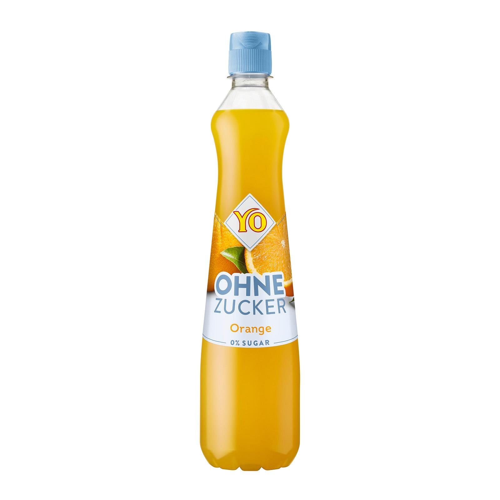 YO Fruchtsirup Orange ohne Zucker