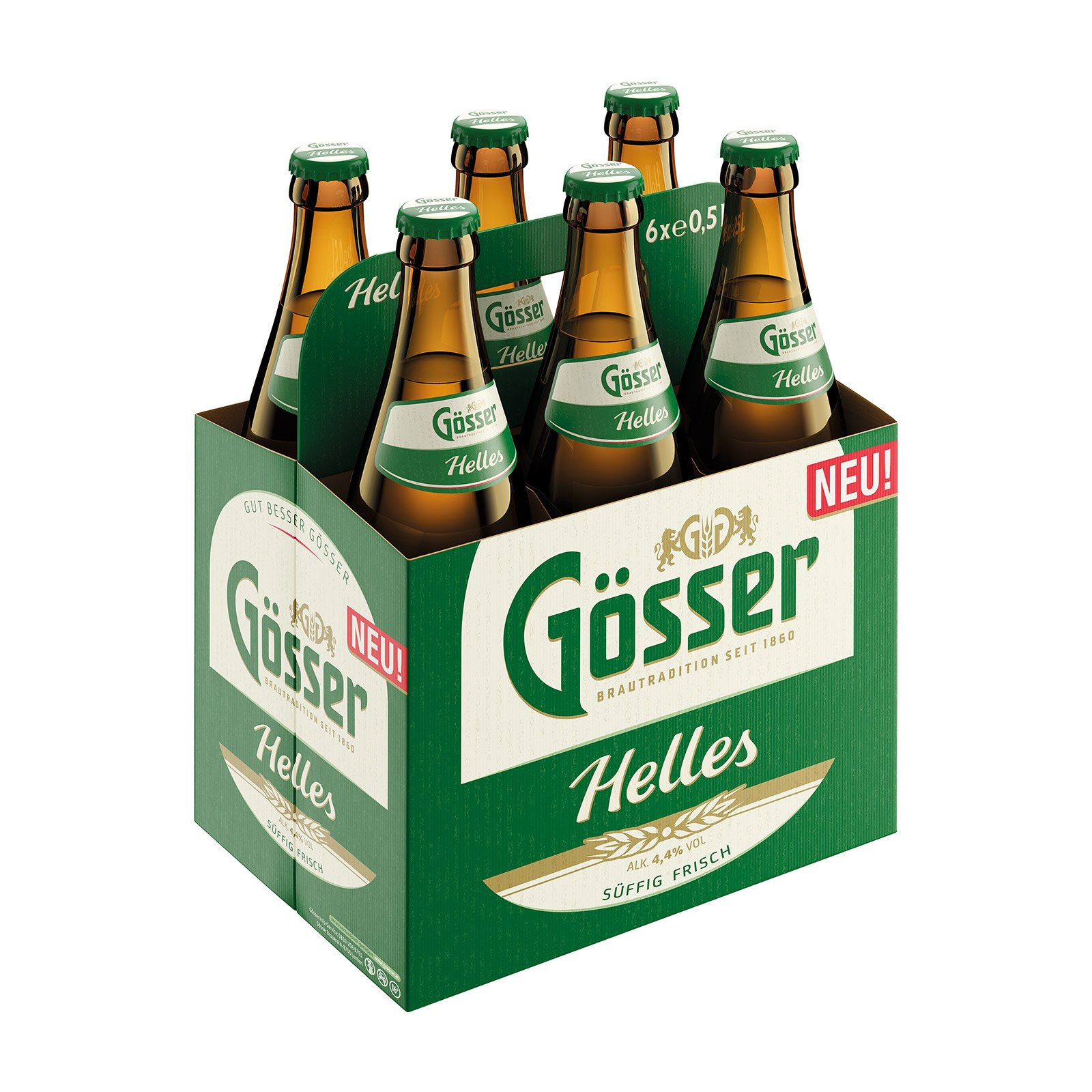 Gösser Helles 6x0,5l