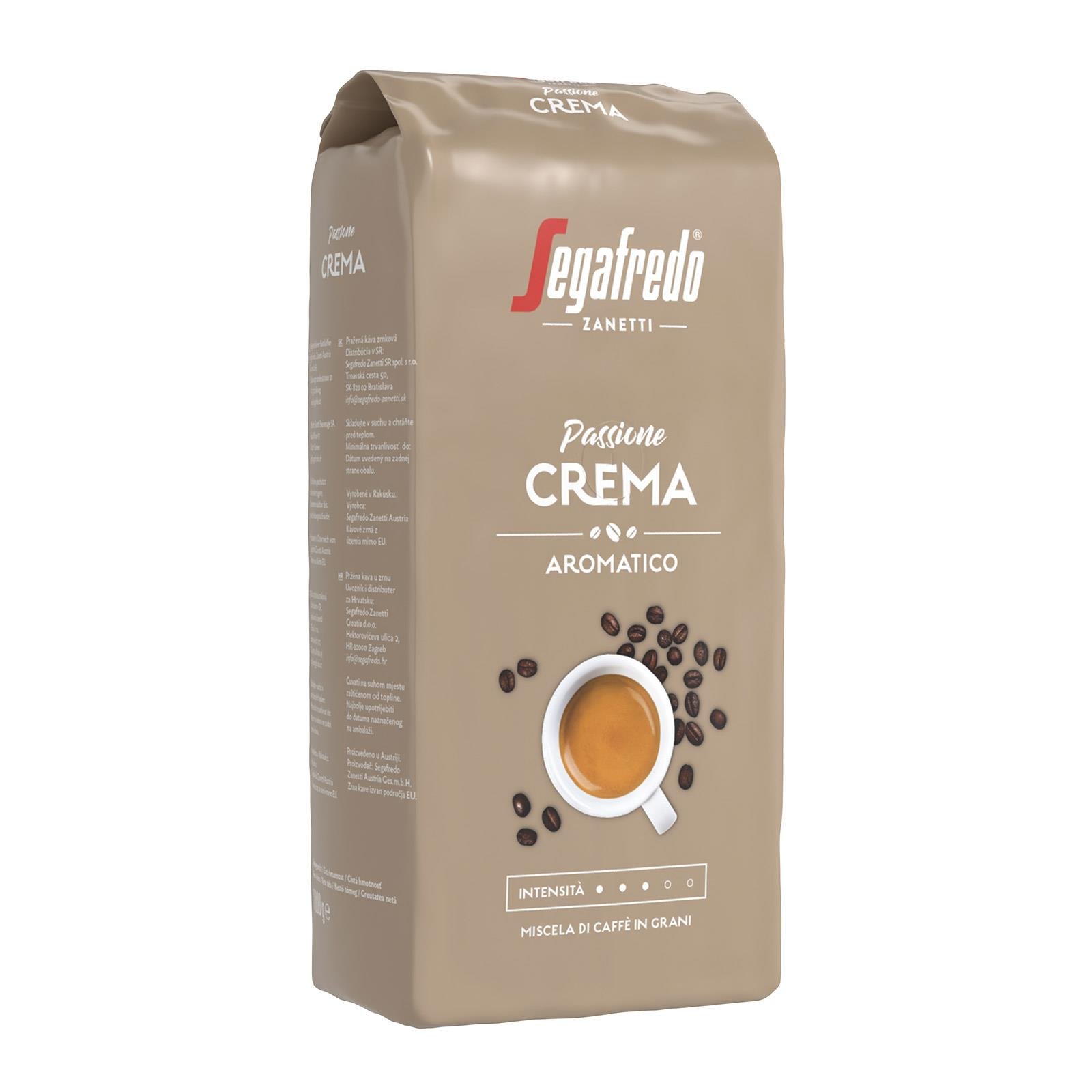 Segafredo Passione Crema Bohne