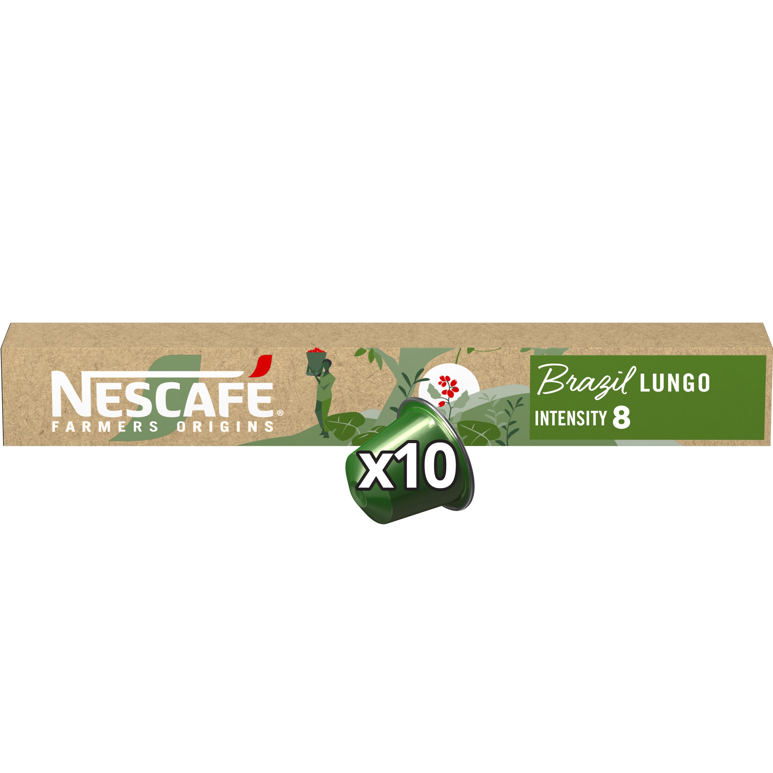 Nescafé Farmers Origins Brazil Lungo Kaffeekapseln