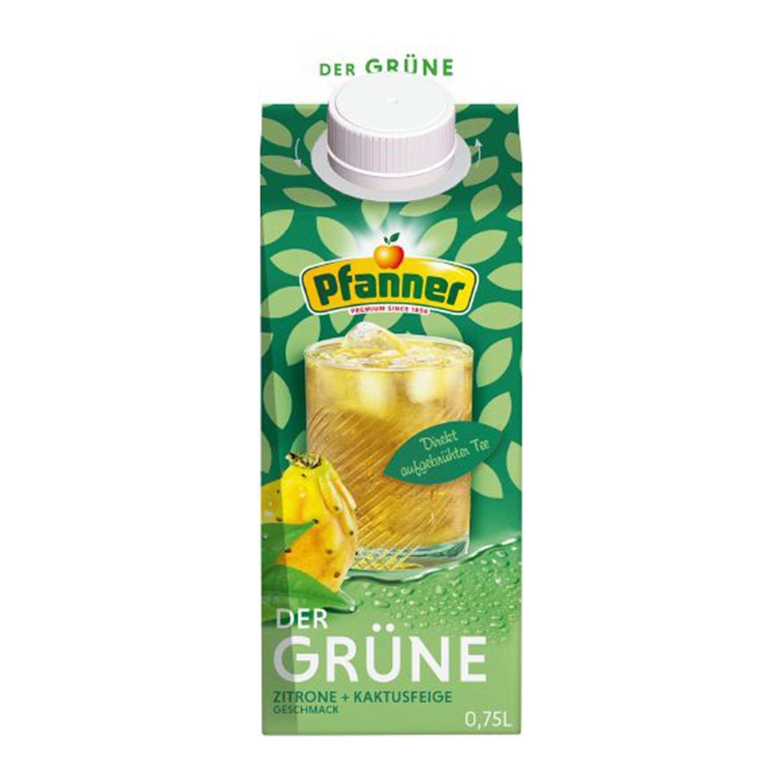 Pfanner Eistee Der Grüne Zitrone-Kaktusfeige