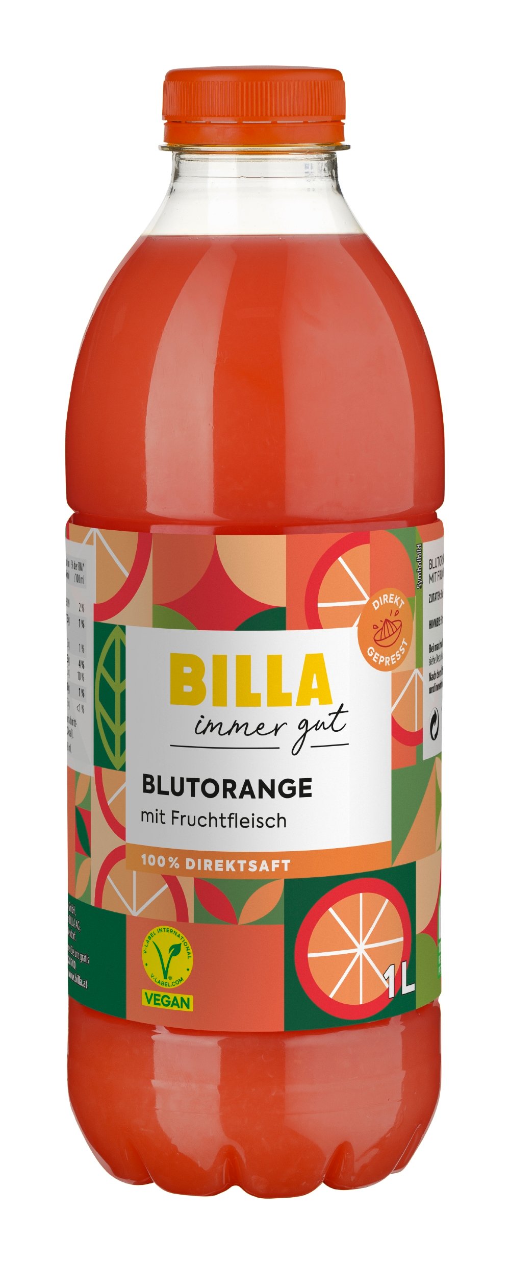 BILLA Kühlsaft Blutorange