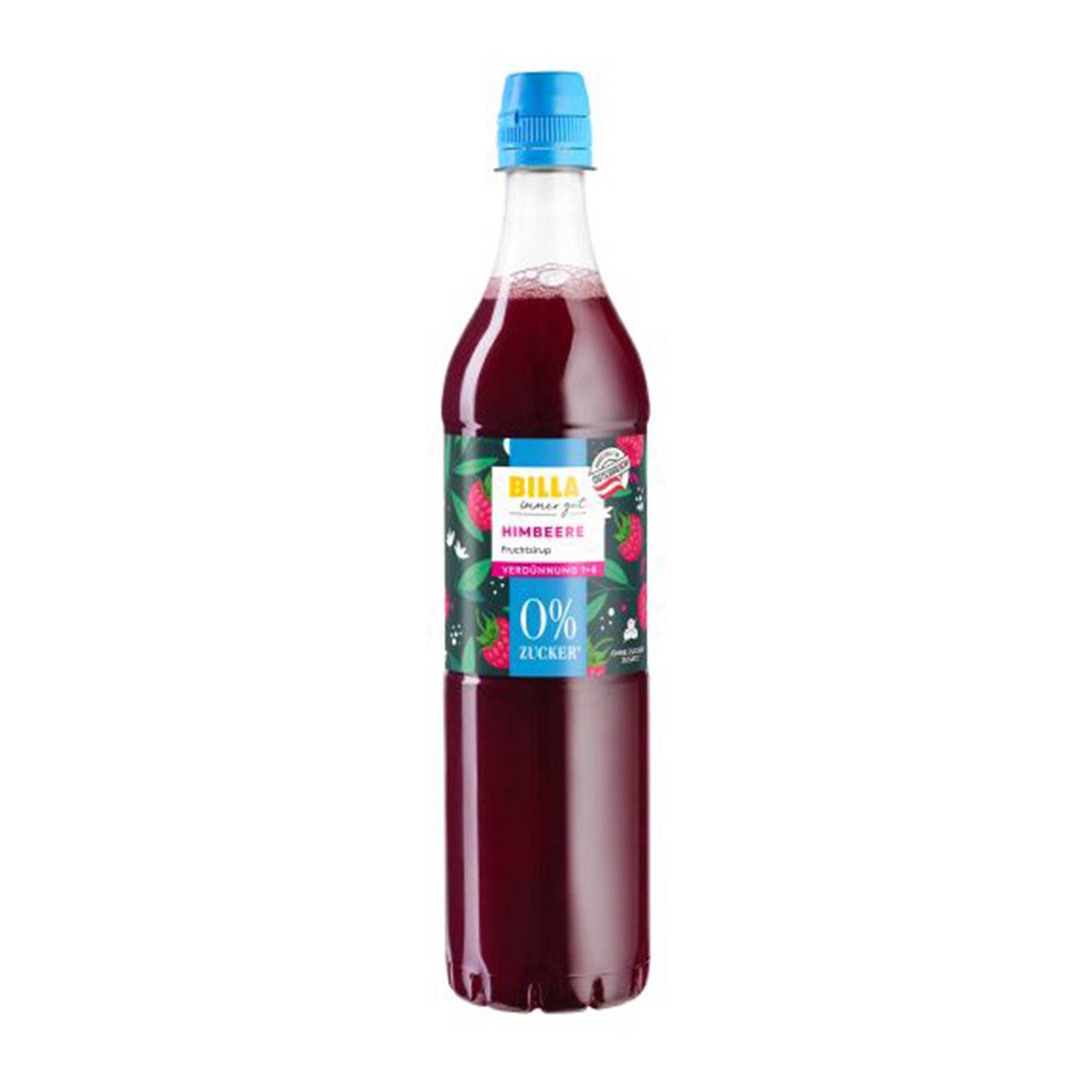 BILLA Sirup Himbeere 0% Zucker