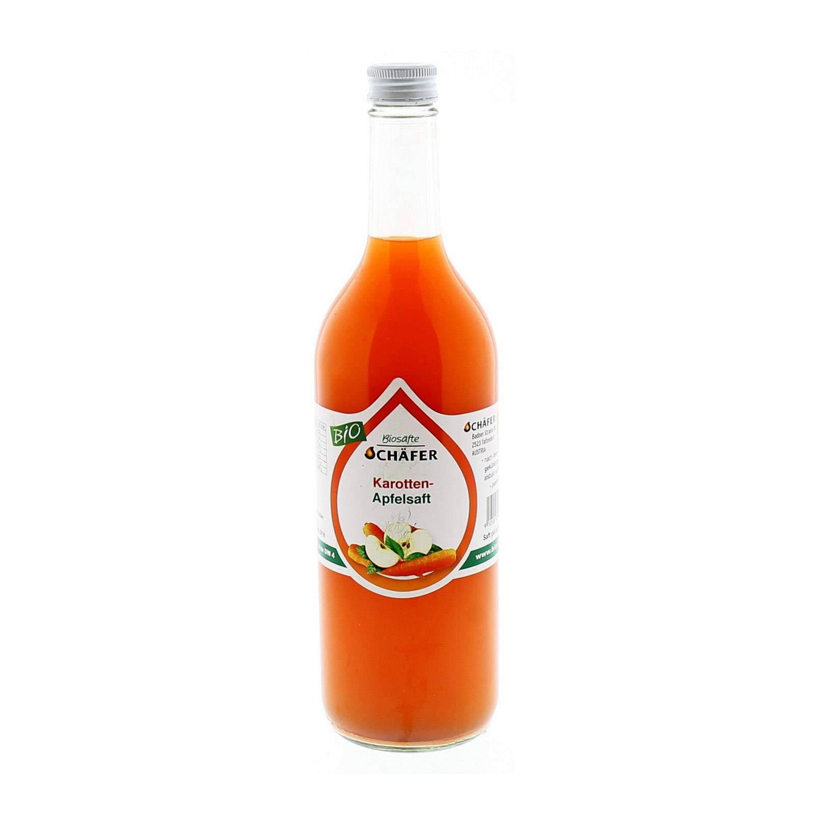 Schäfer Biosäfte Karotten-Apfelsaft