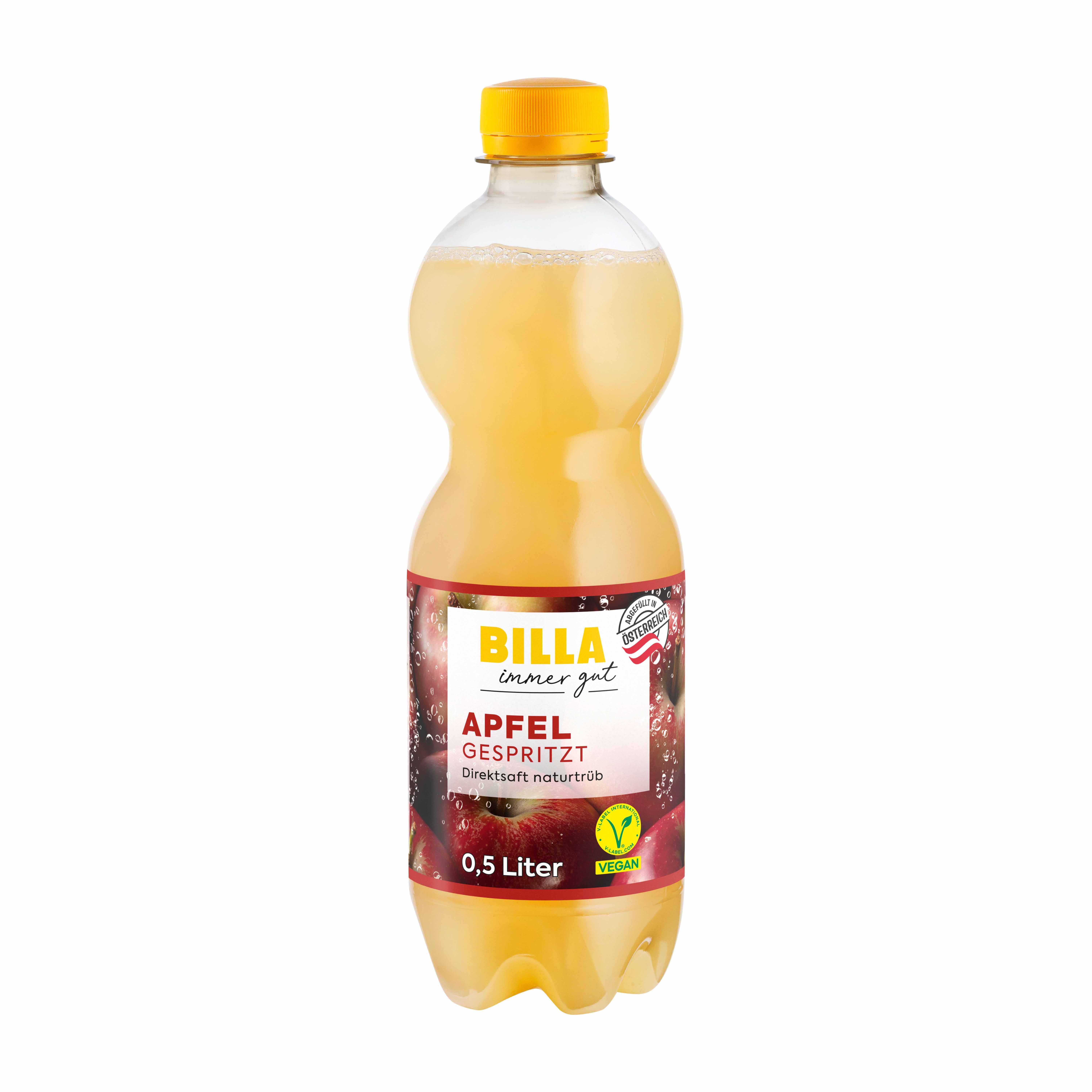 BILLA Apfelsaft naturtrüb gespritzt
