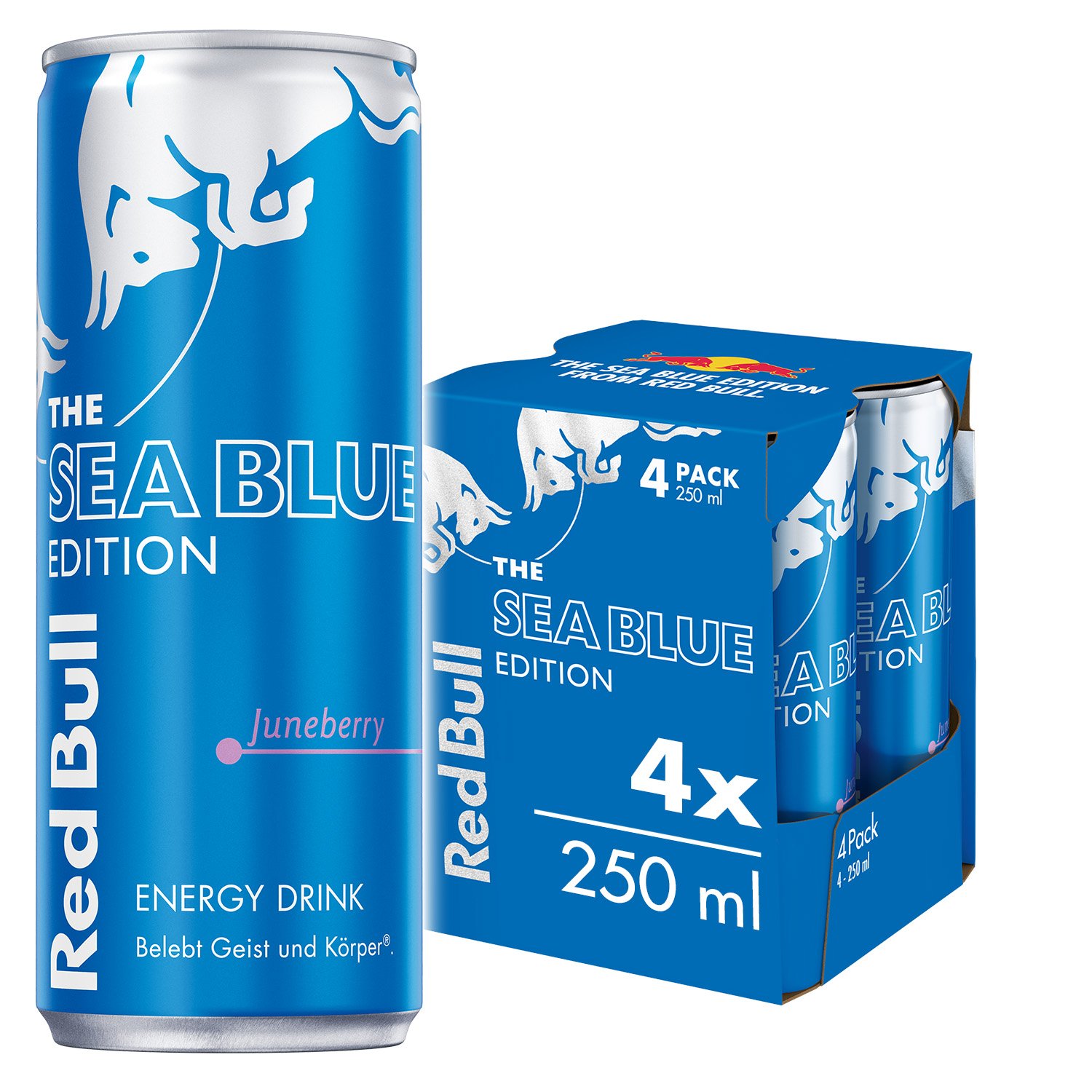 Red Bull Sea Blue Edition 4-Pack