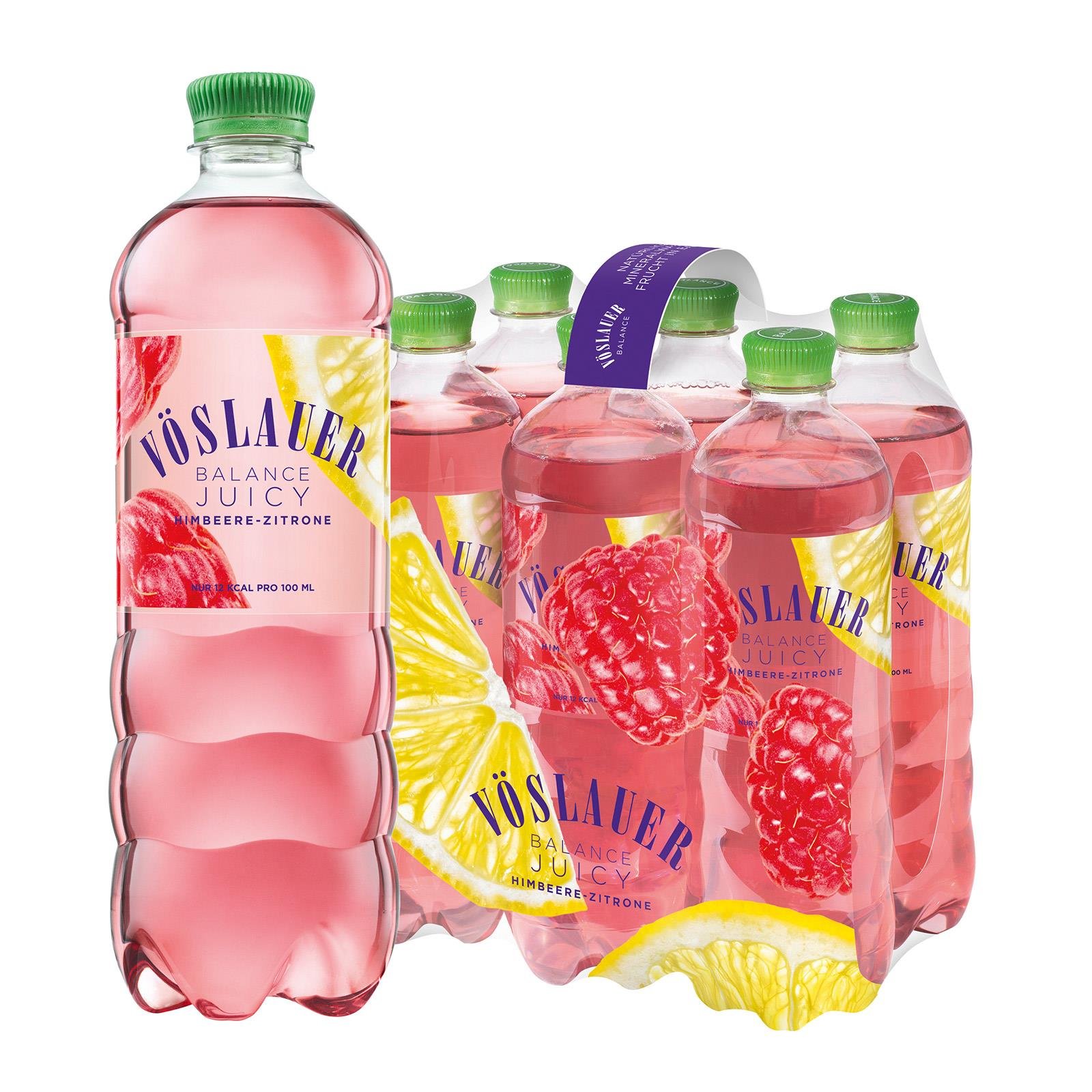 Vöslauer Balance Juicy Himbeere-Zitrone