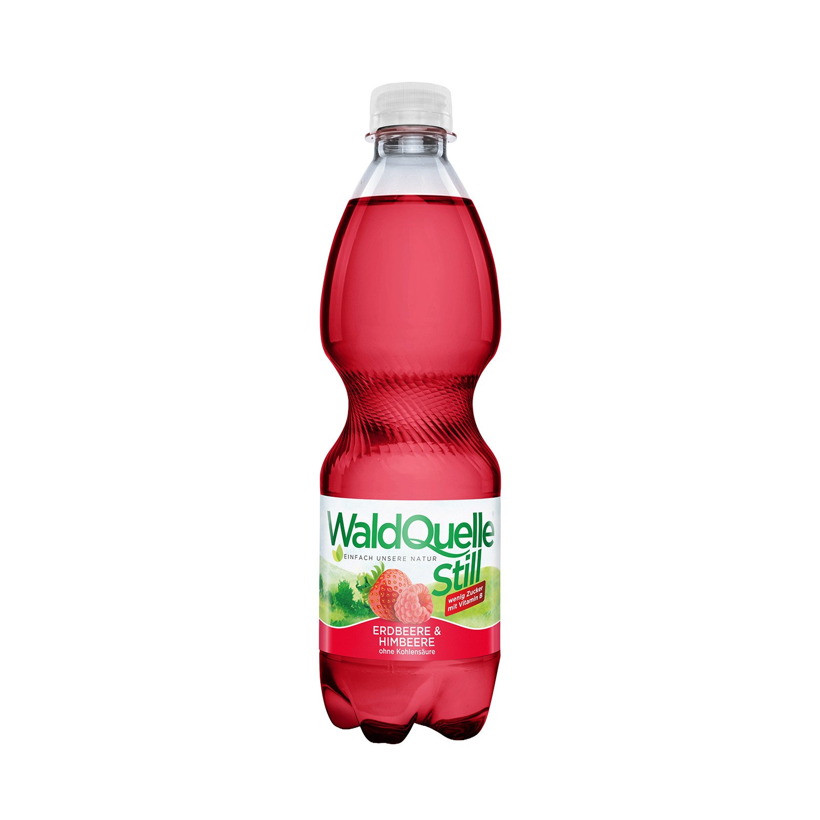 Waldquelle Erdbeere-Himbeere Still