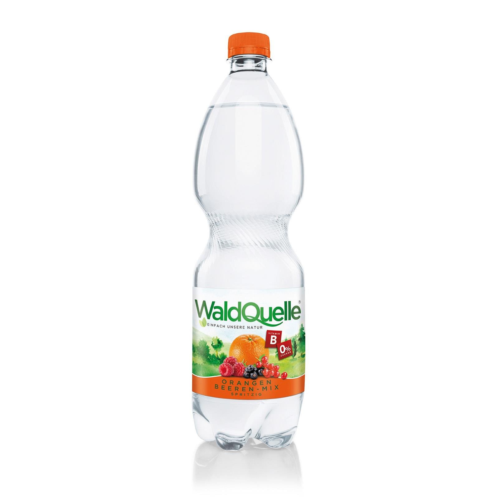 Waldquelle Zero Orangen - Beerenmix