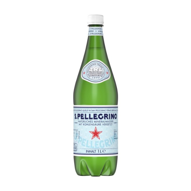 San Pellegrino Mineralwasser prickelnd