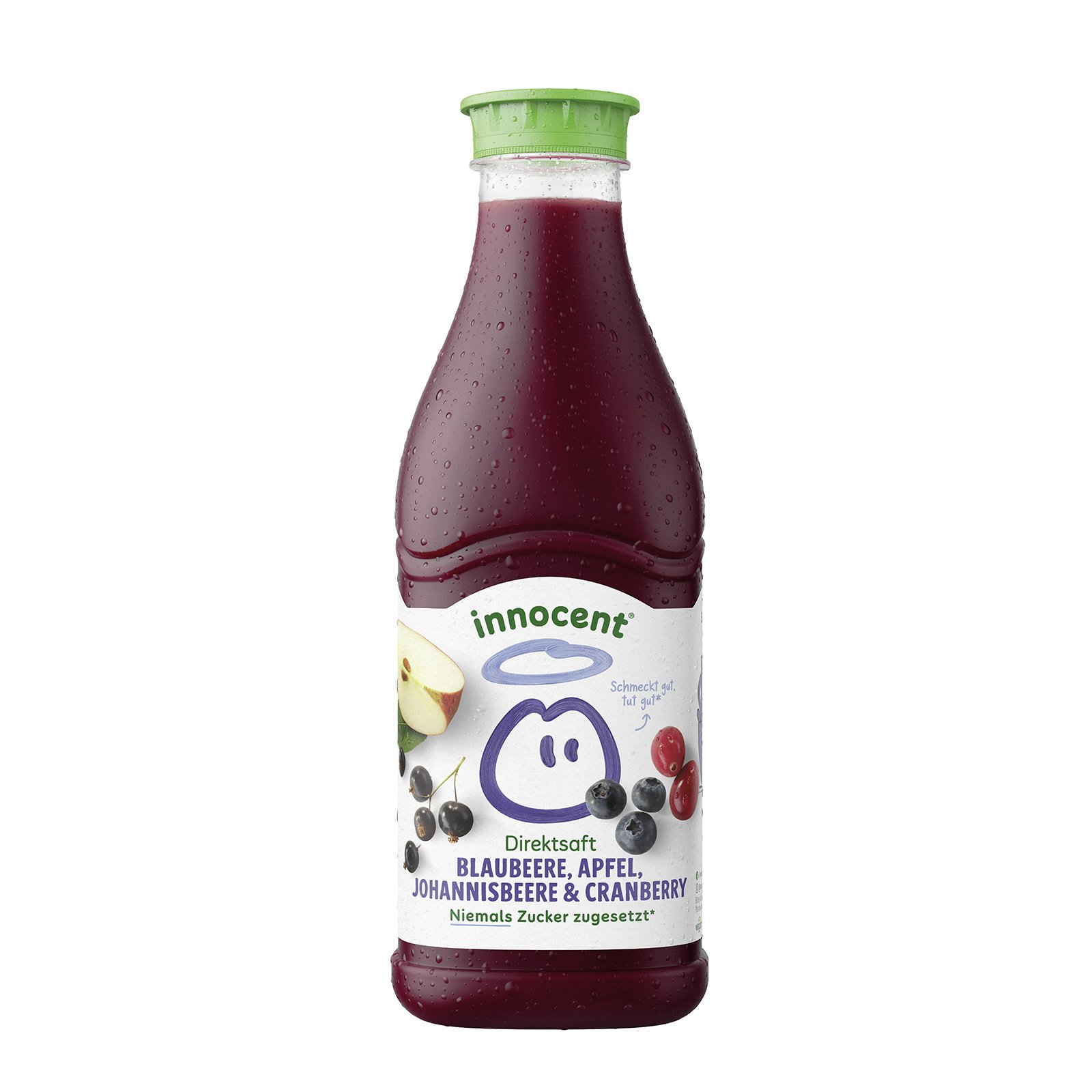 innocent Direktsaft Blaubeere, Apfel, Johannisbeere & Cranberry
