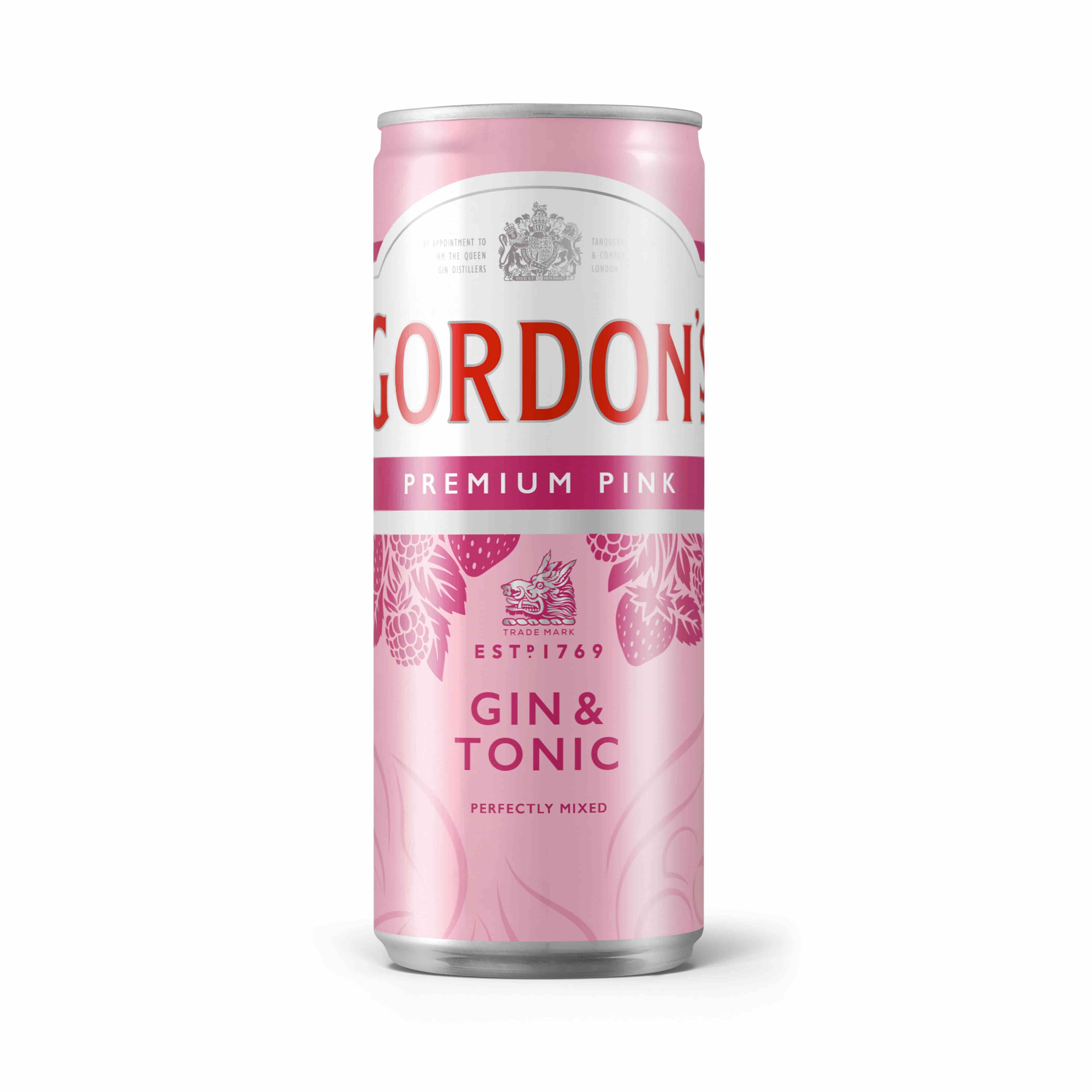 Gordon's Premium Pink Gin & Tonic