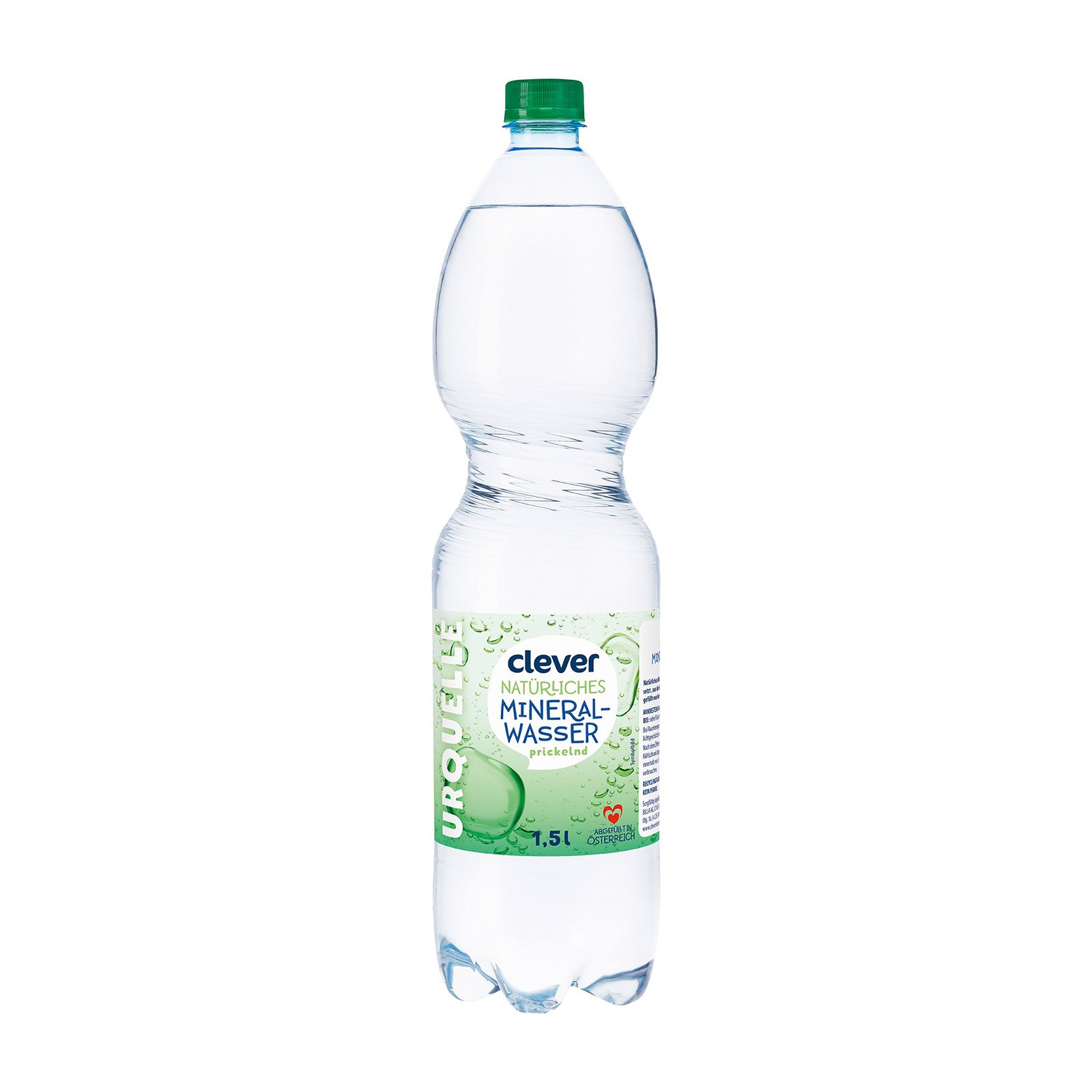 Clever Urquelle Mineralwasser Prickelnd