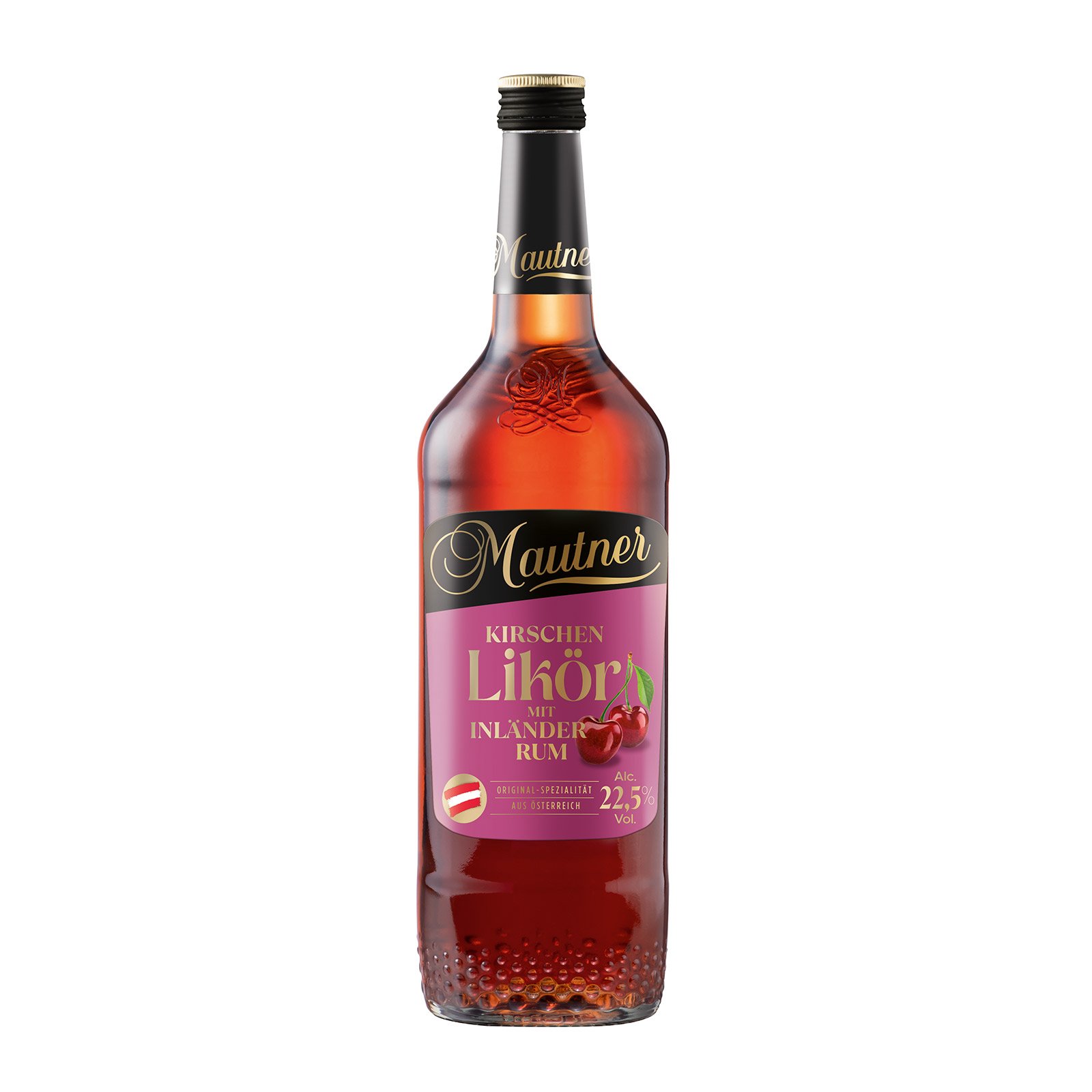 Mautner Kirschenlikör mit Inländer Rum