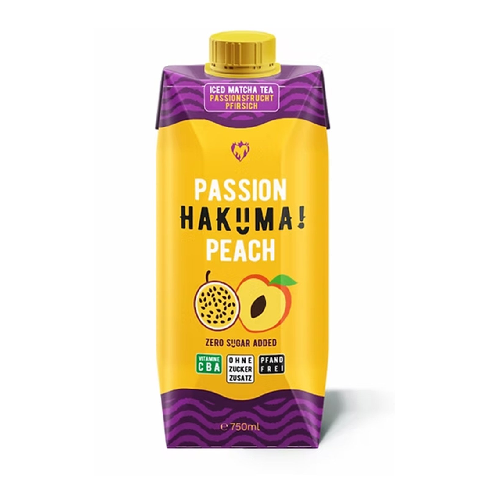 Hakuma Ice Tea Zero Passion Peach