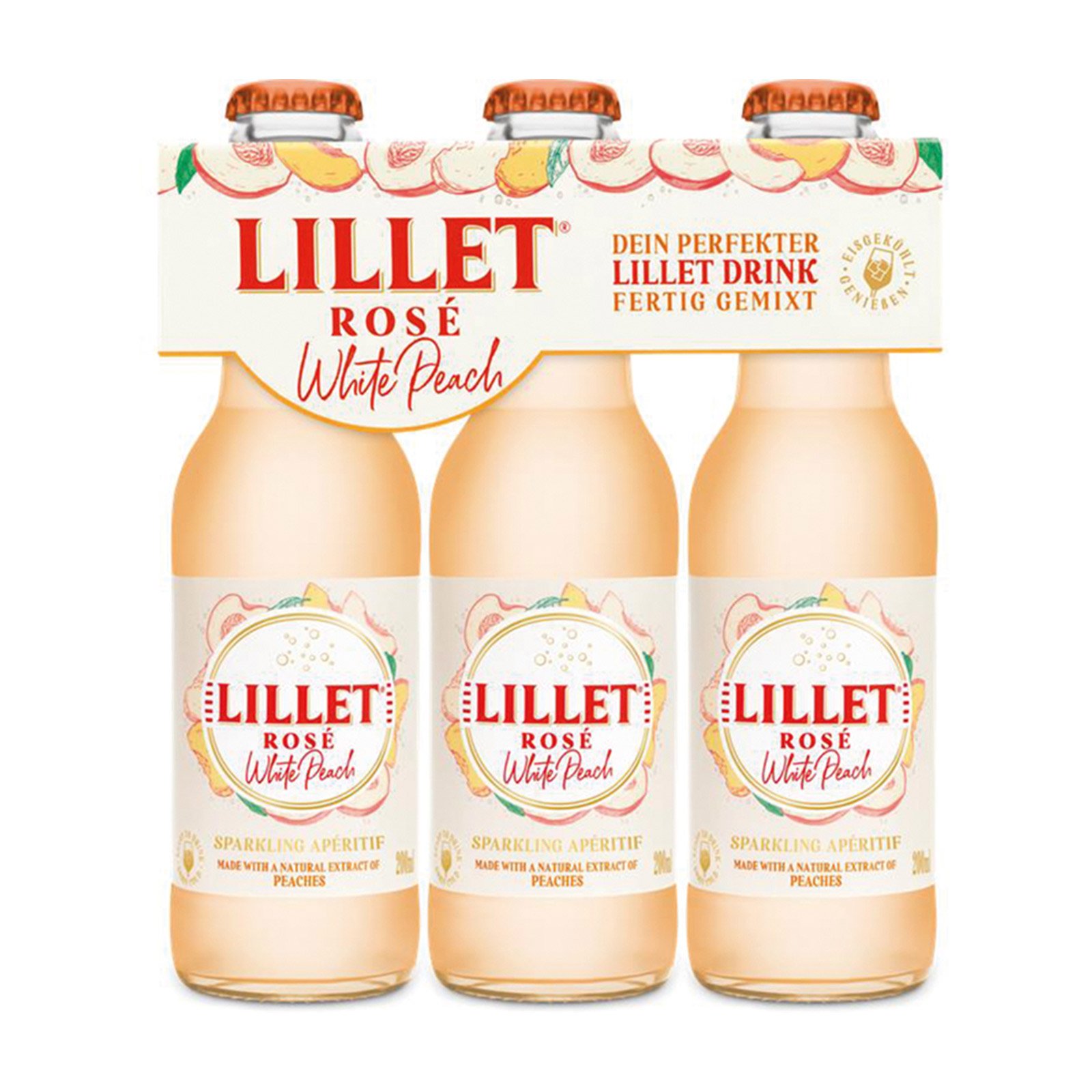 Lillet White Peach 3er