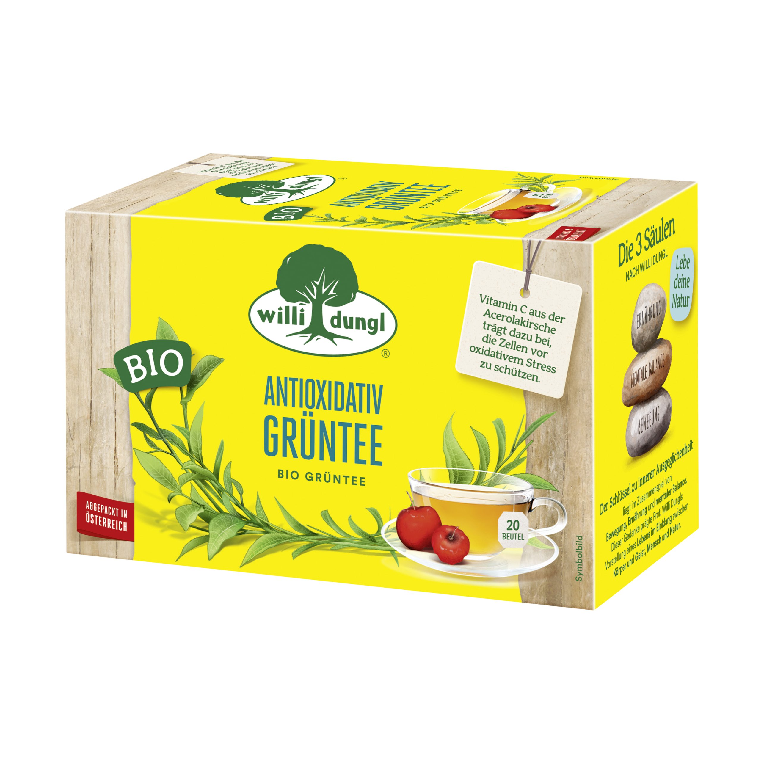 Willi Dungl Antioxidativ Grüntee