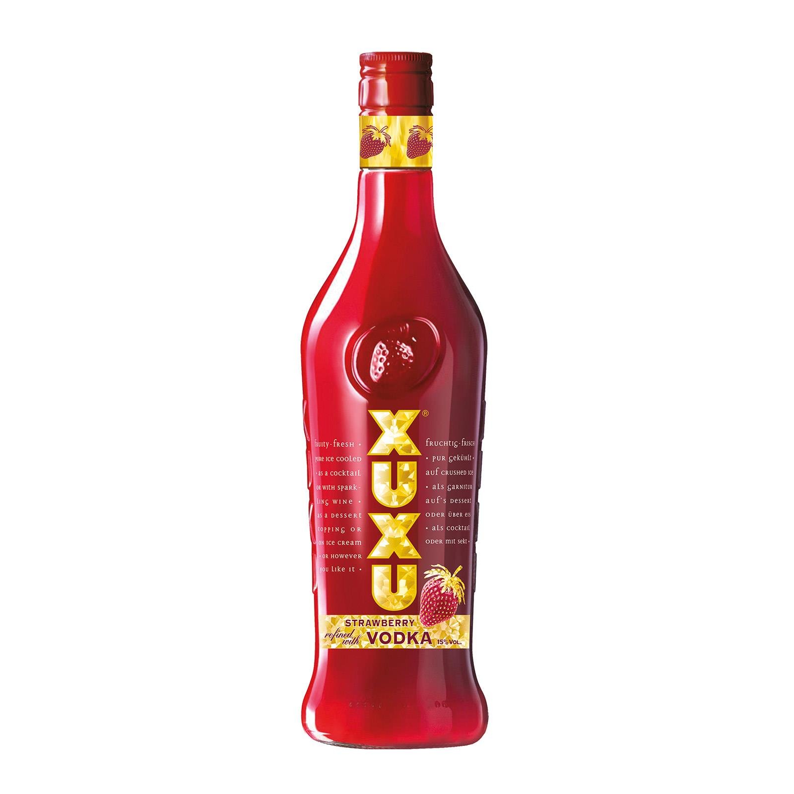 Xuxu Erdbeerdrink mit Vodka