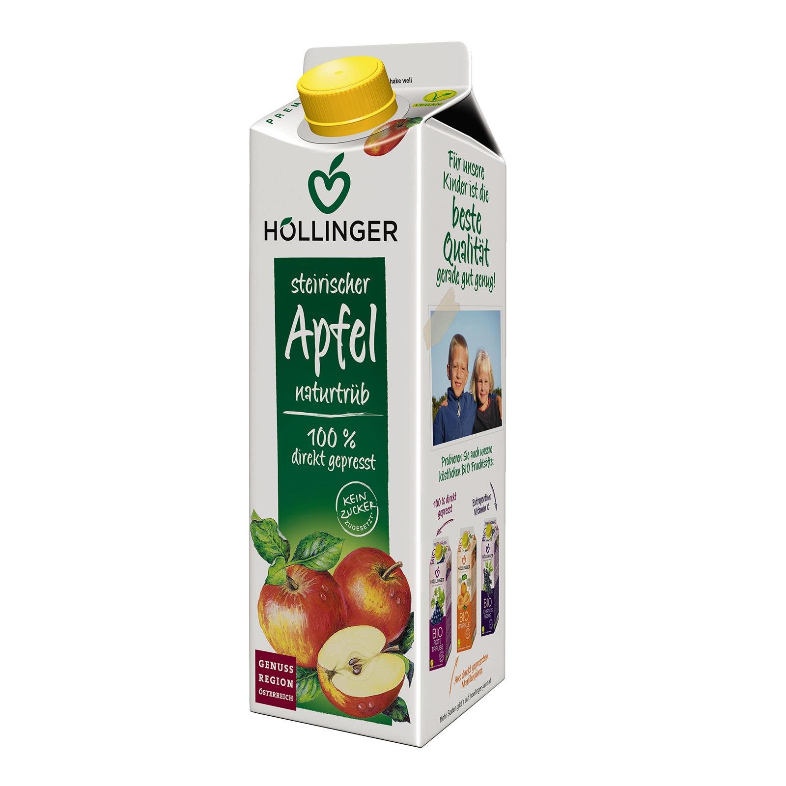 Höllinger Steirischer Apfelsaft Naturtrüb