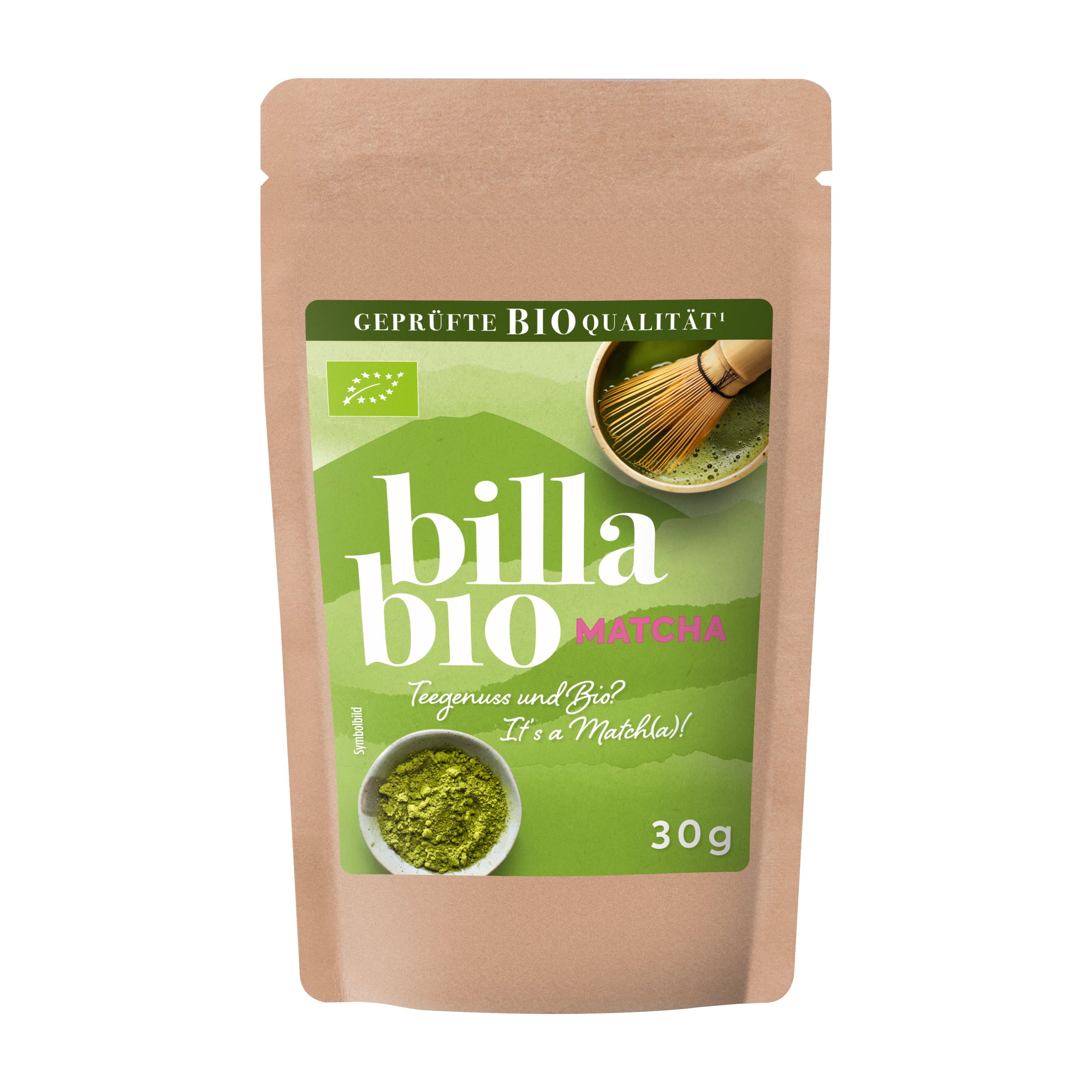 BILLA Bio Matcha Gemahlen