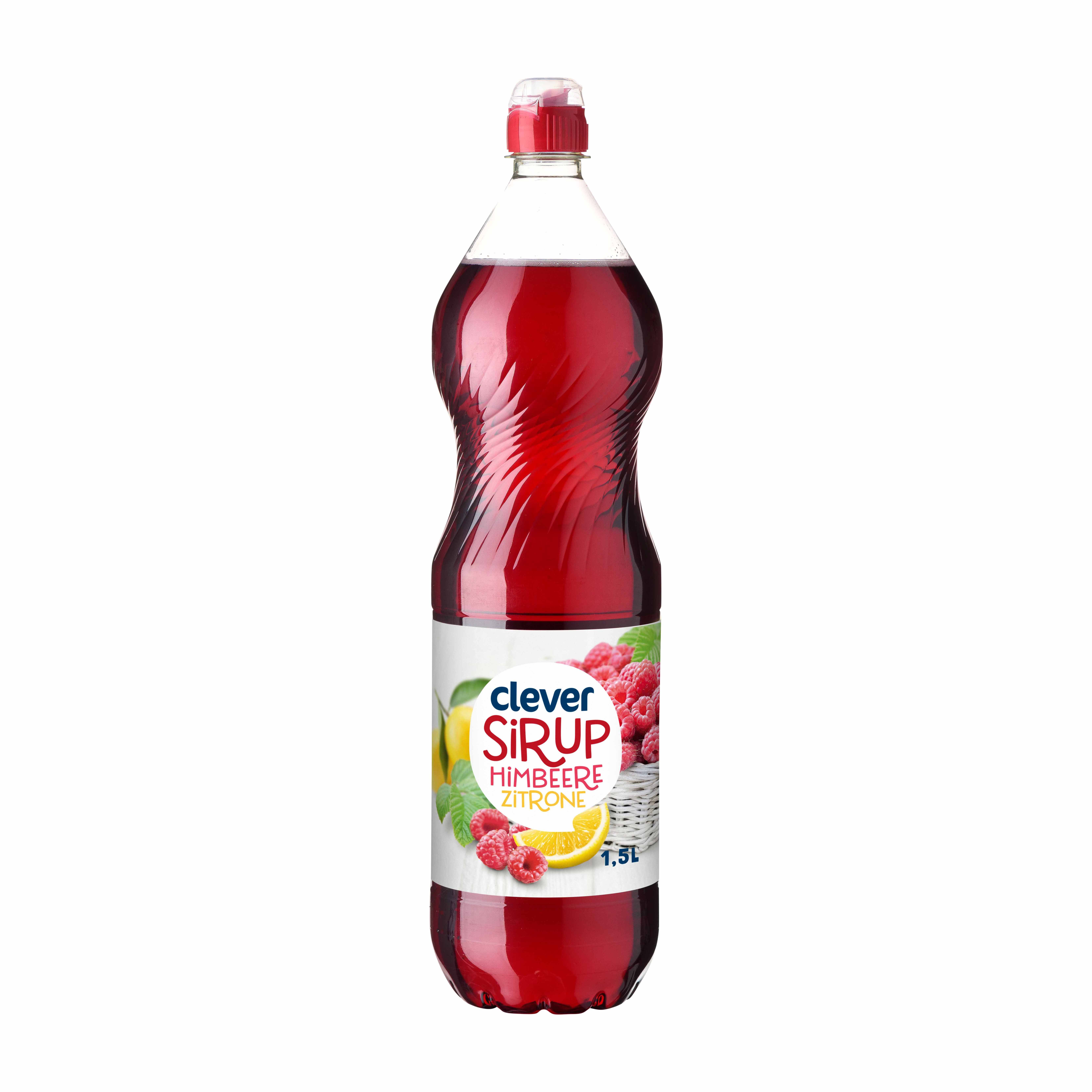 Clever Sirup Himbeer-Zitrone