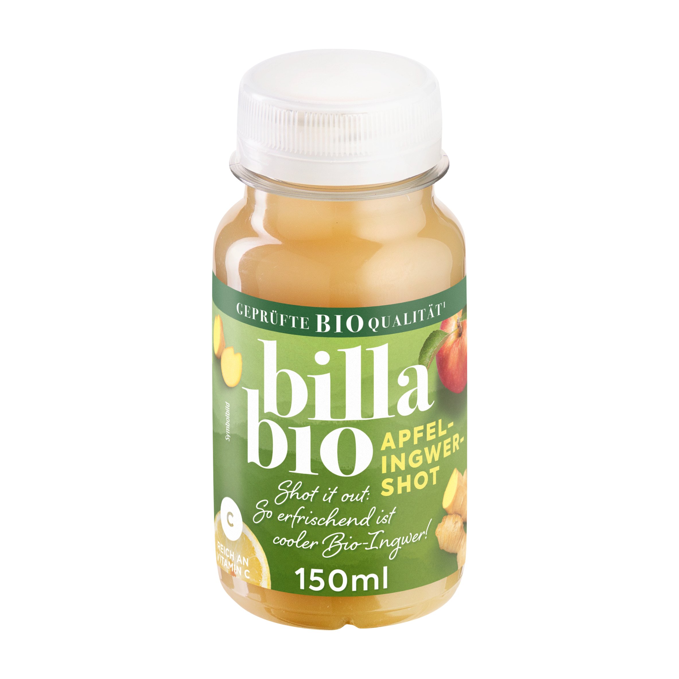 BILLA Bio Apfel-Ingwer-Shot