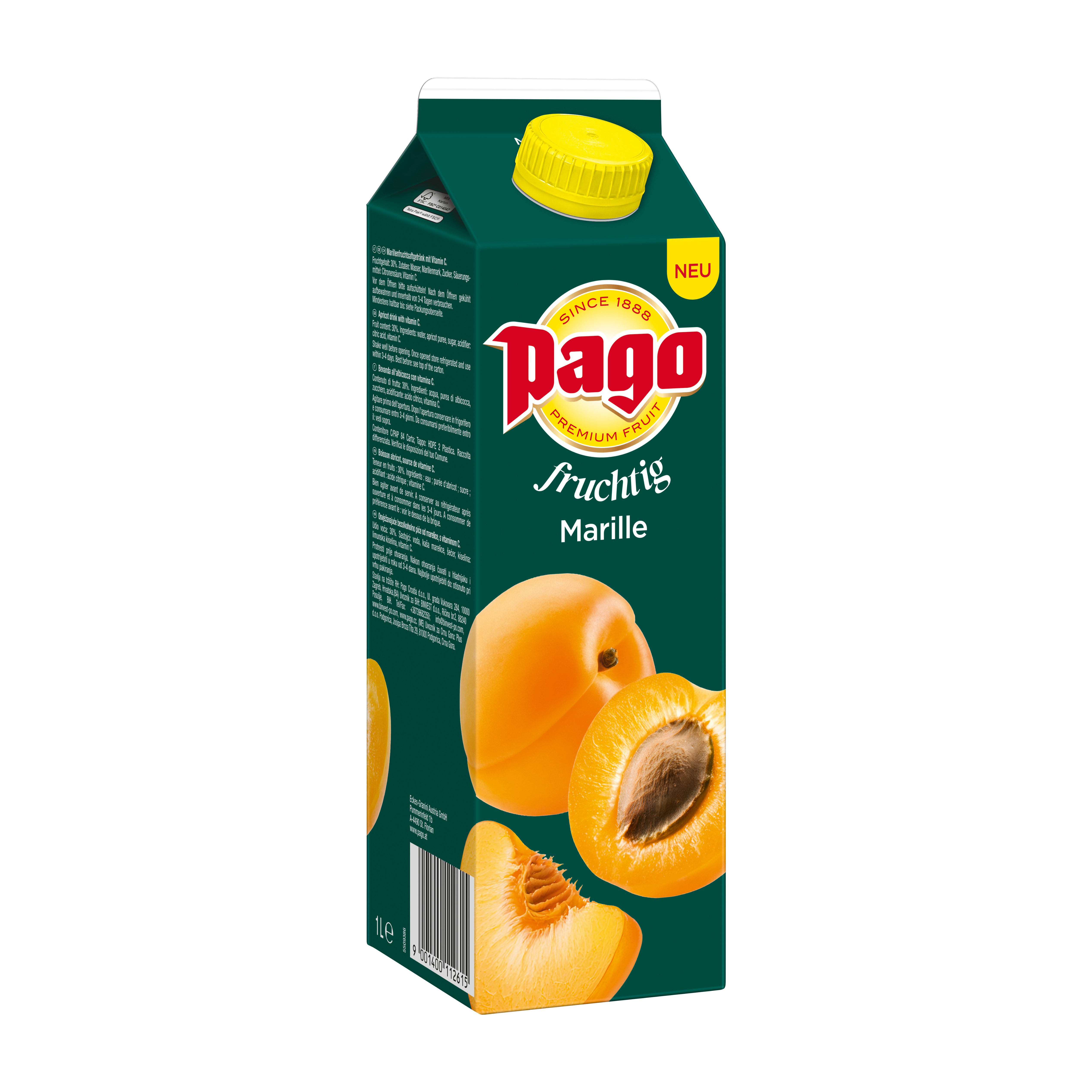 Pago Fruchtig Marille
