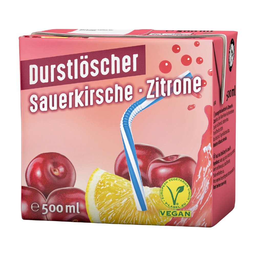 Durstlöscher Sauerkirsche Zitrone