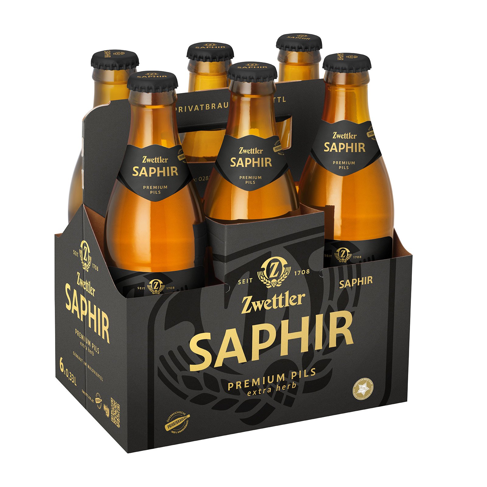 Zwettler Saphir Premium 6x0,33l