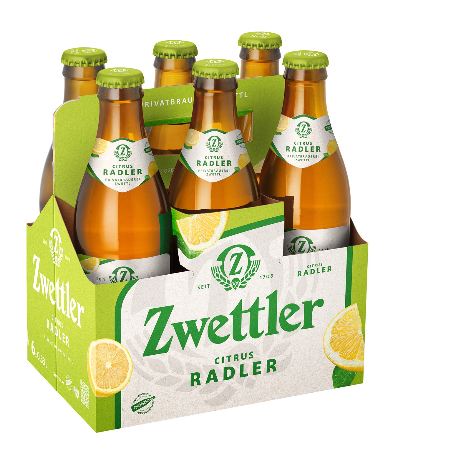 Zwettler Radler Citrus Natur 6x0,33l