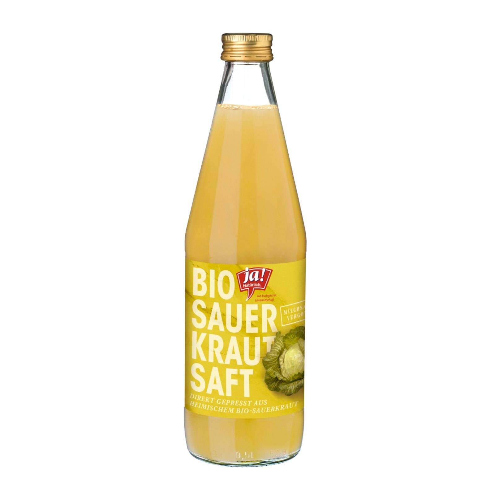 Ja! Natürlich Sauerkraut Saft