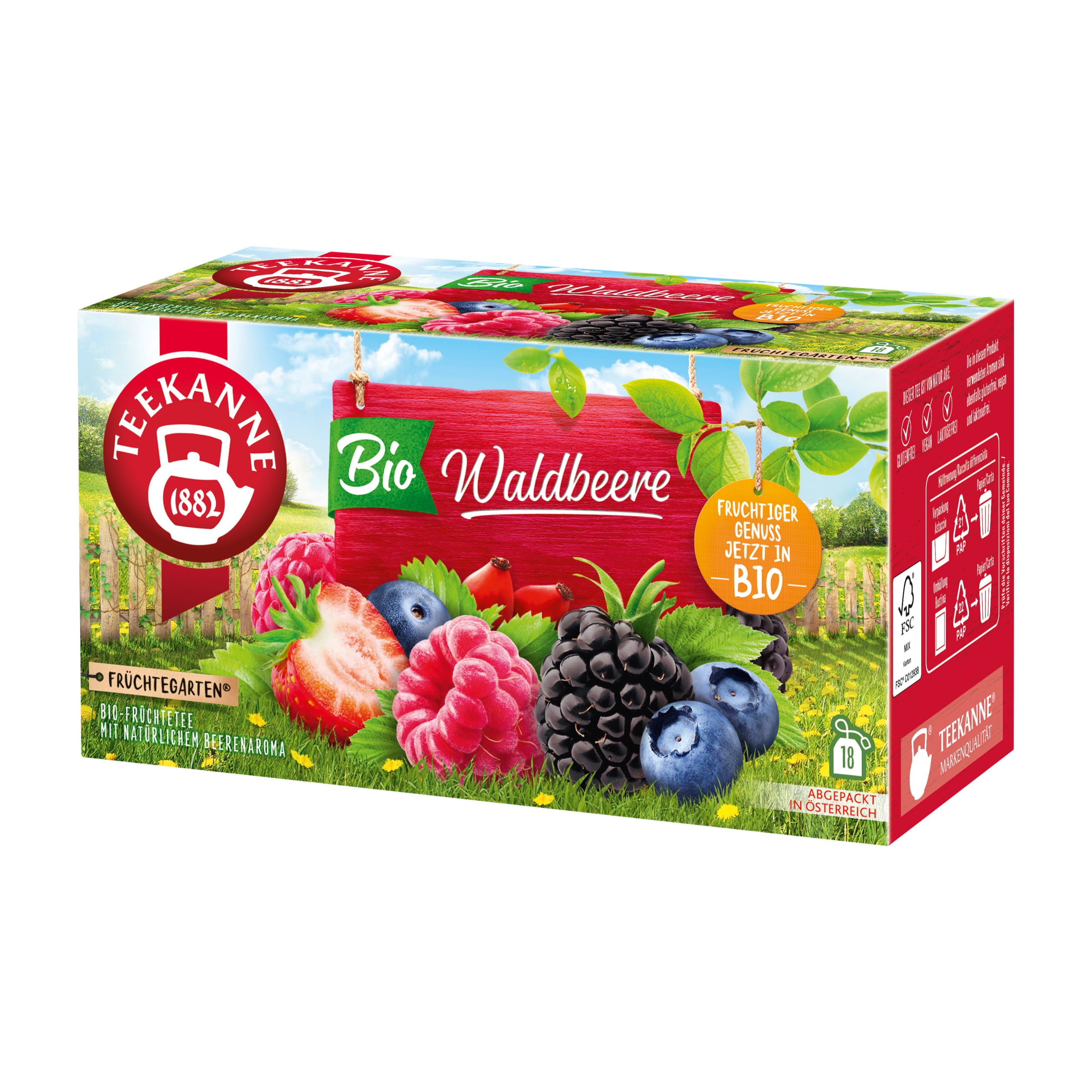 Teekanne Bio Waldbeere