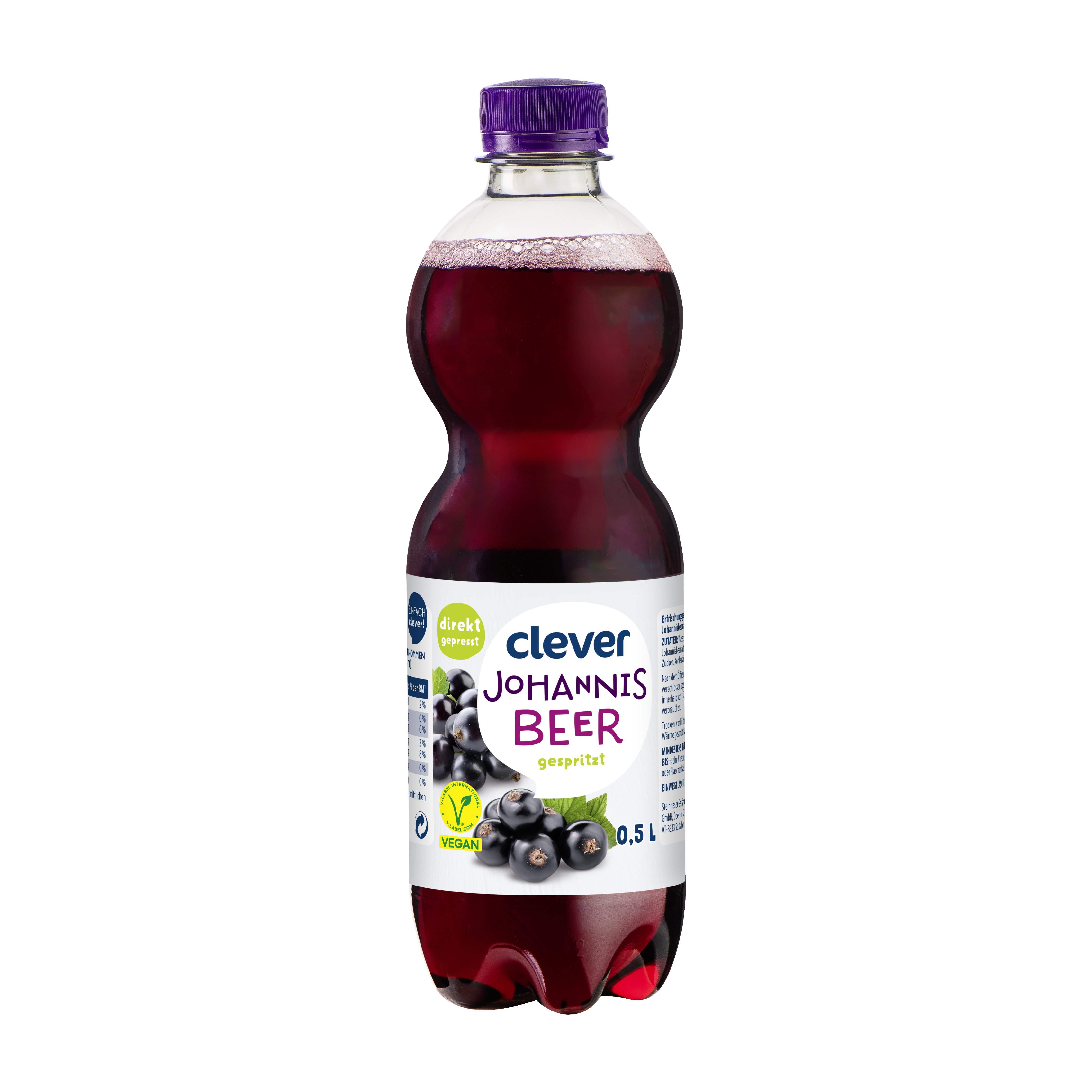 Clever Johannisbeer gespritzt