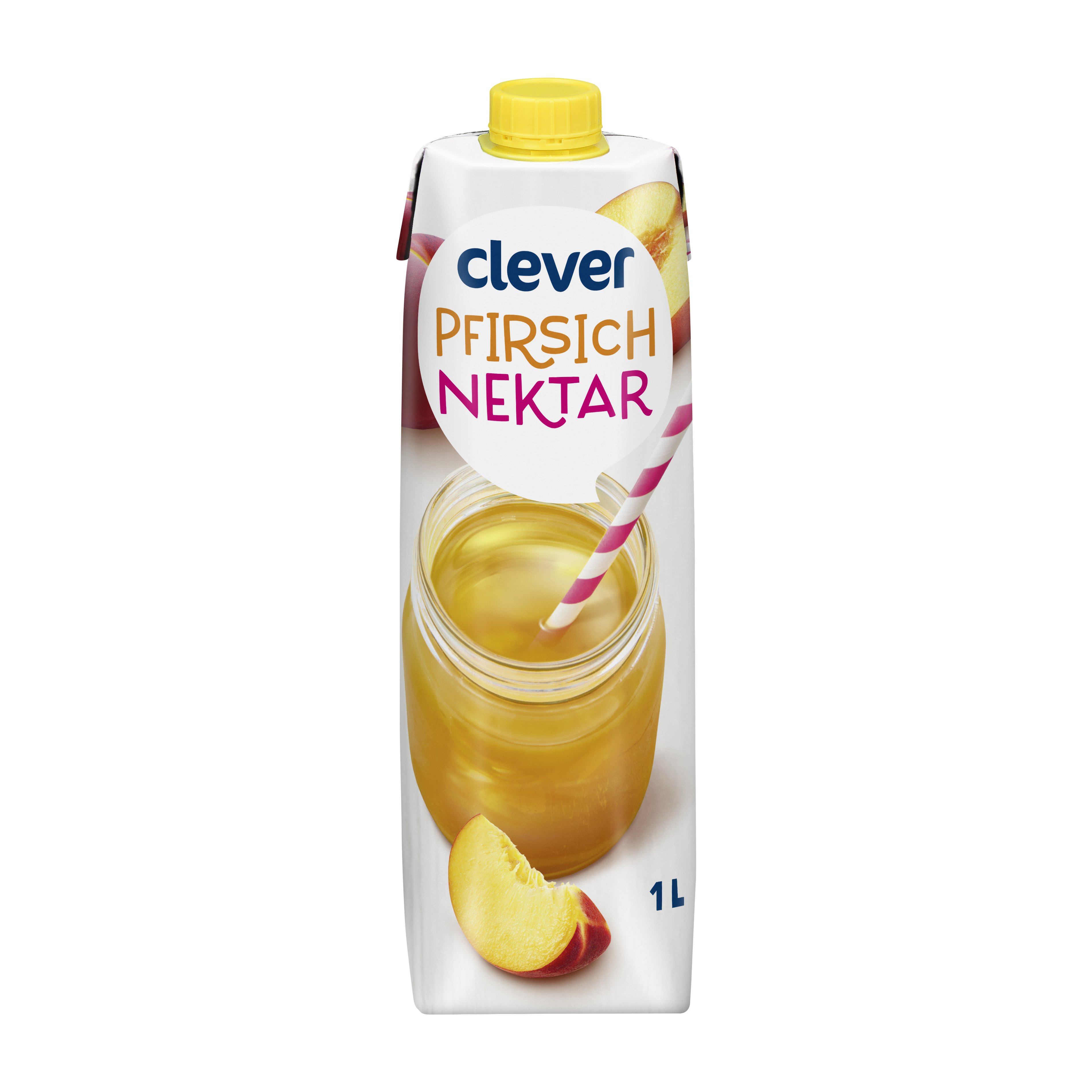 Clever Pfirsichnektar
