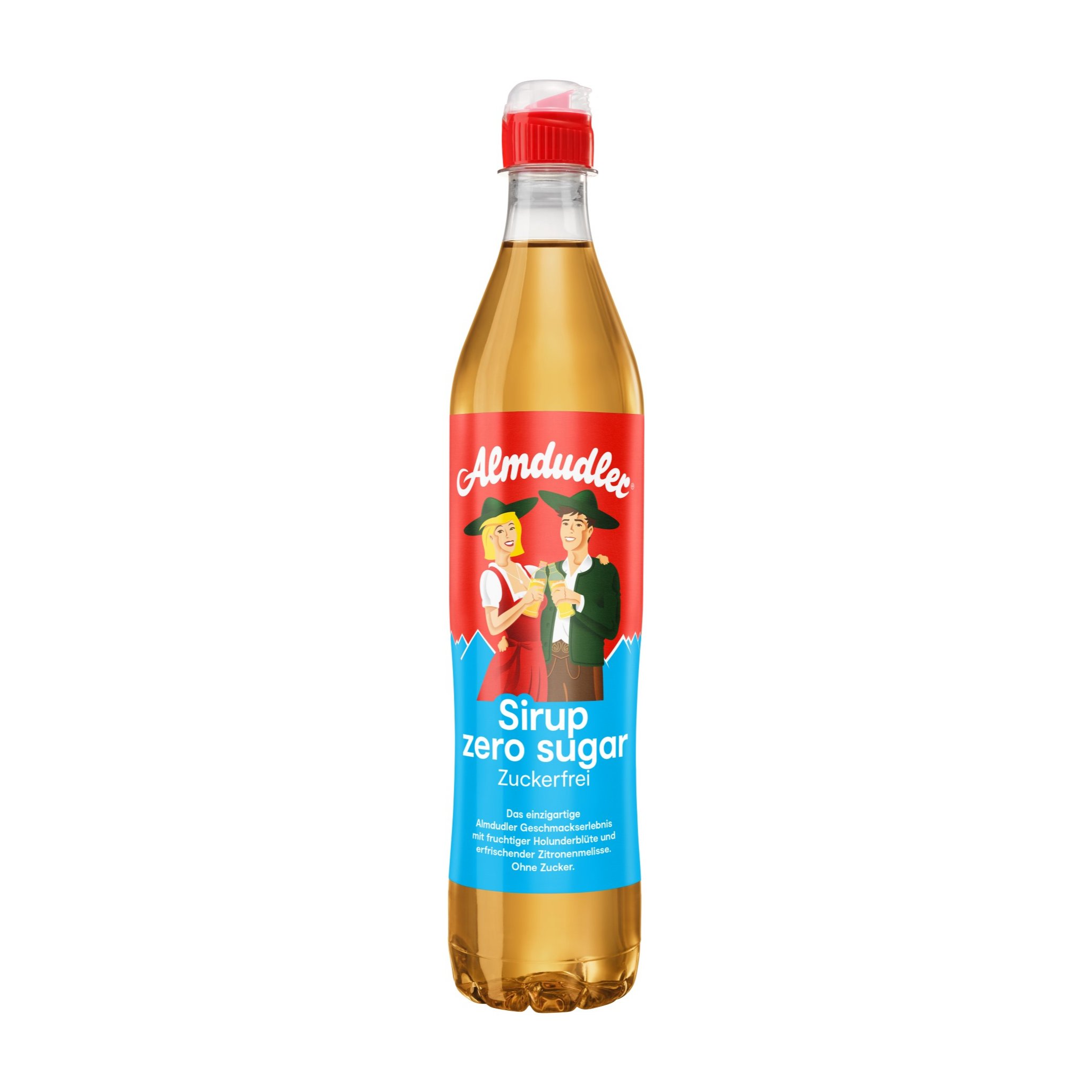 Almdudler Sirup Alpenkräuter 0 % Zucker