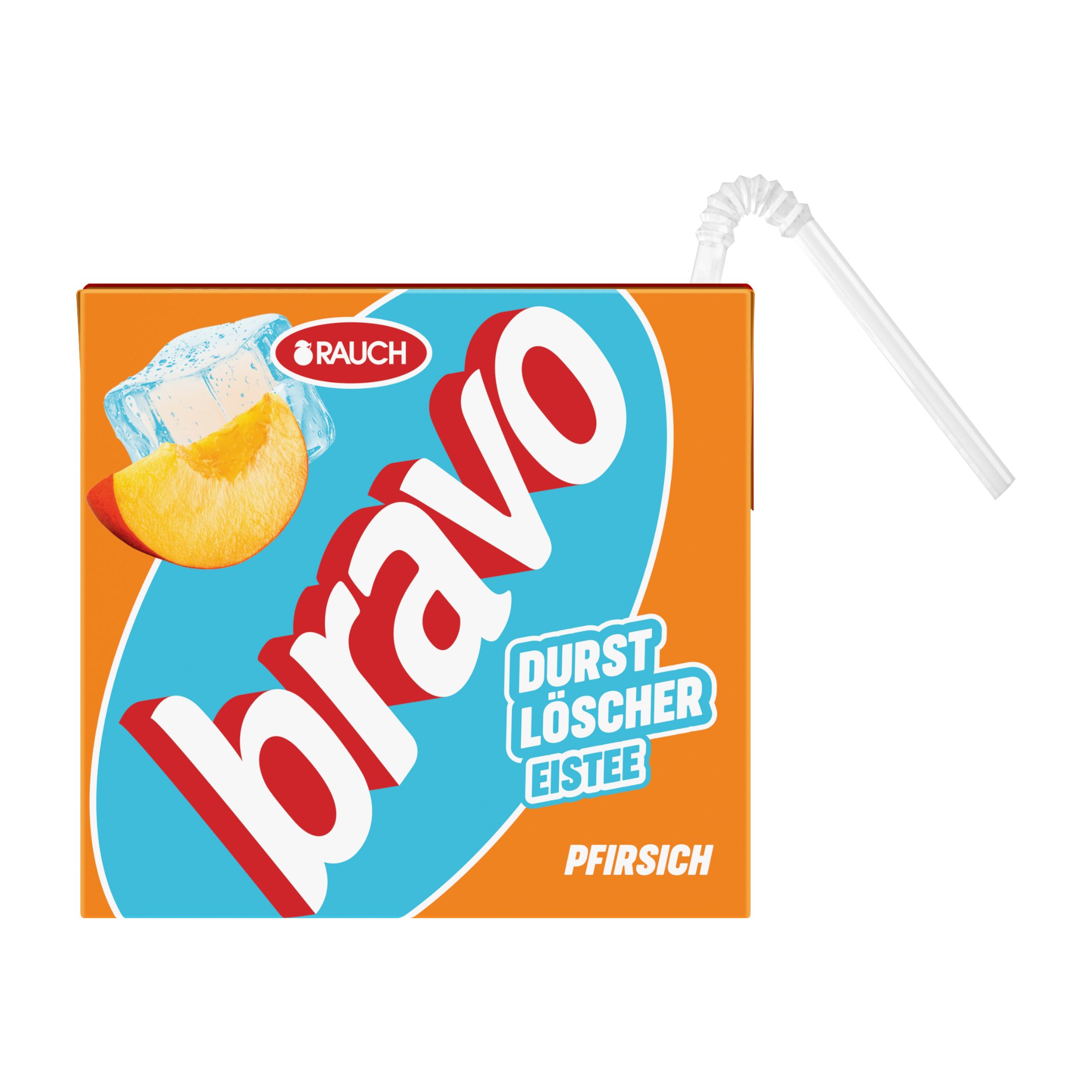 Rauch Bravo Durstlöscher Eistee Pfirsich