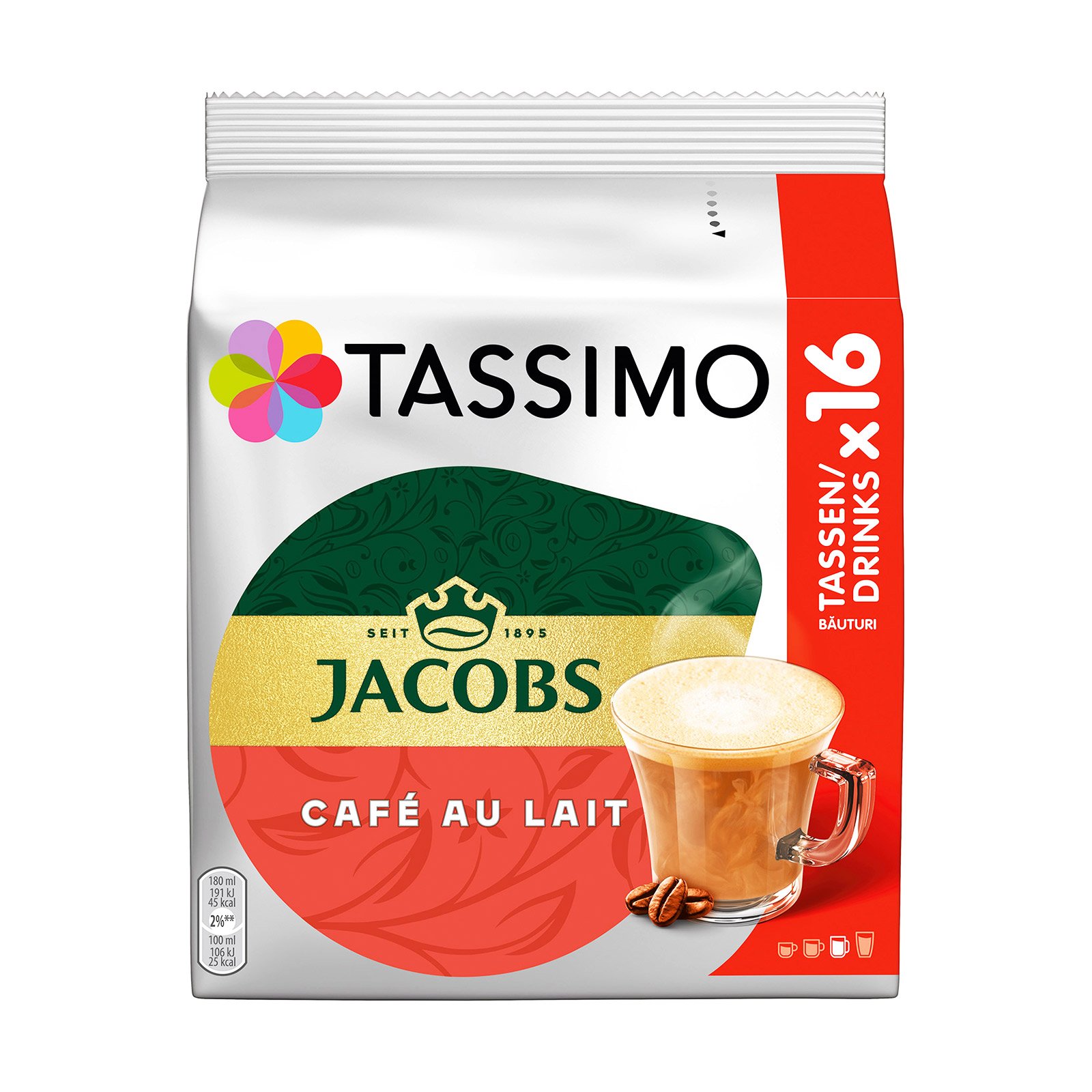 Jacobs Tassimo Cafe Au Lait