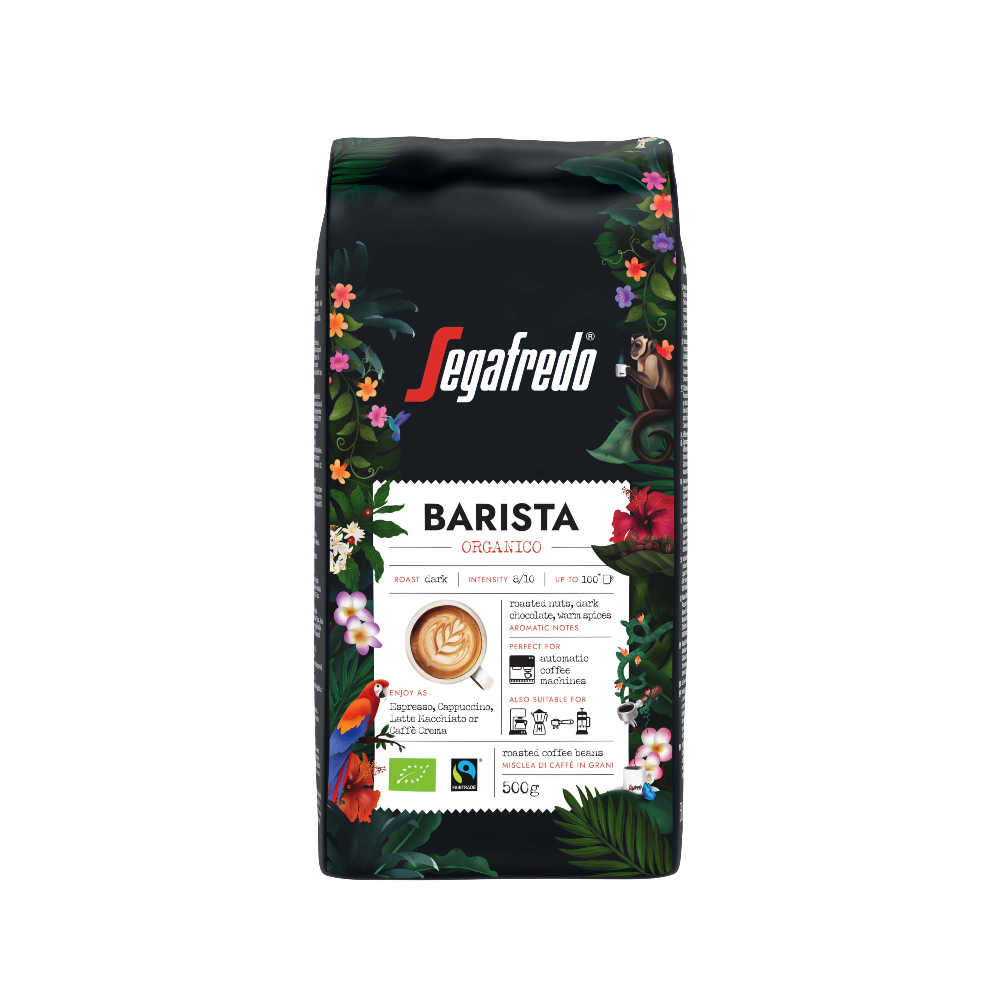 Segafredo Barista Organico Bohne