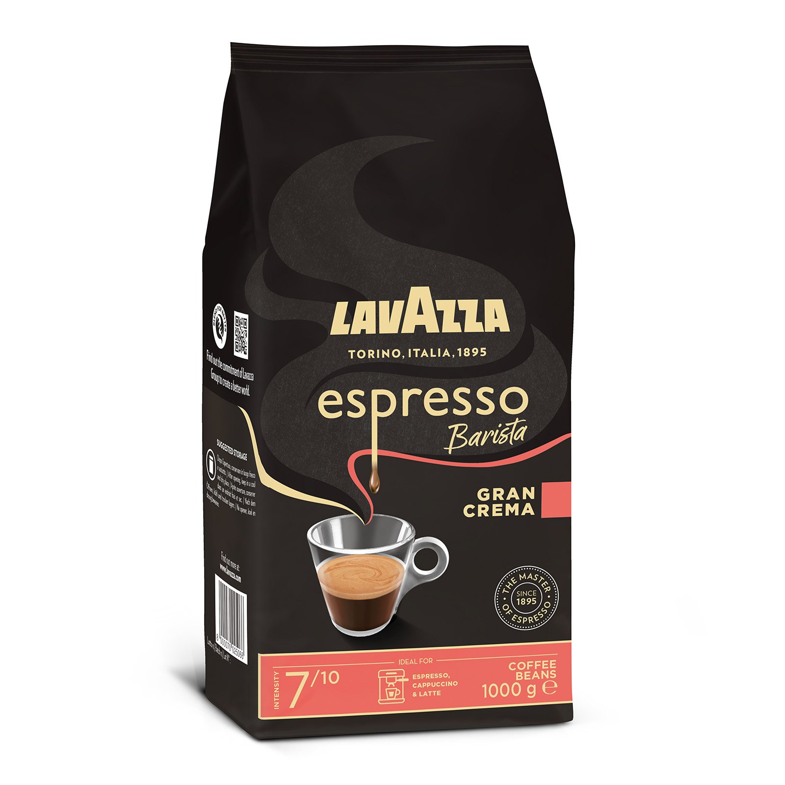 Lavazza Barista Gran Crema Ganze Bohne