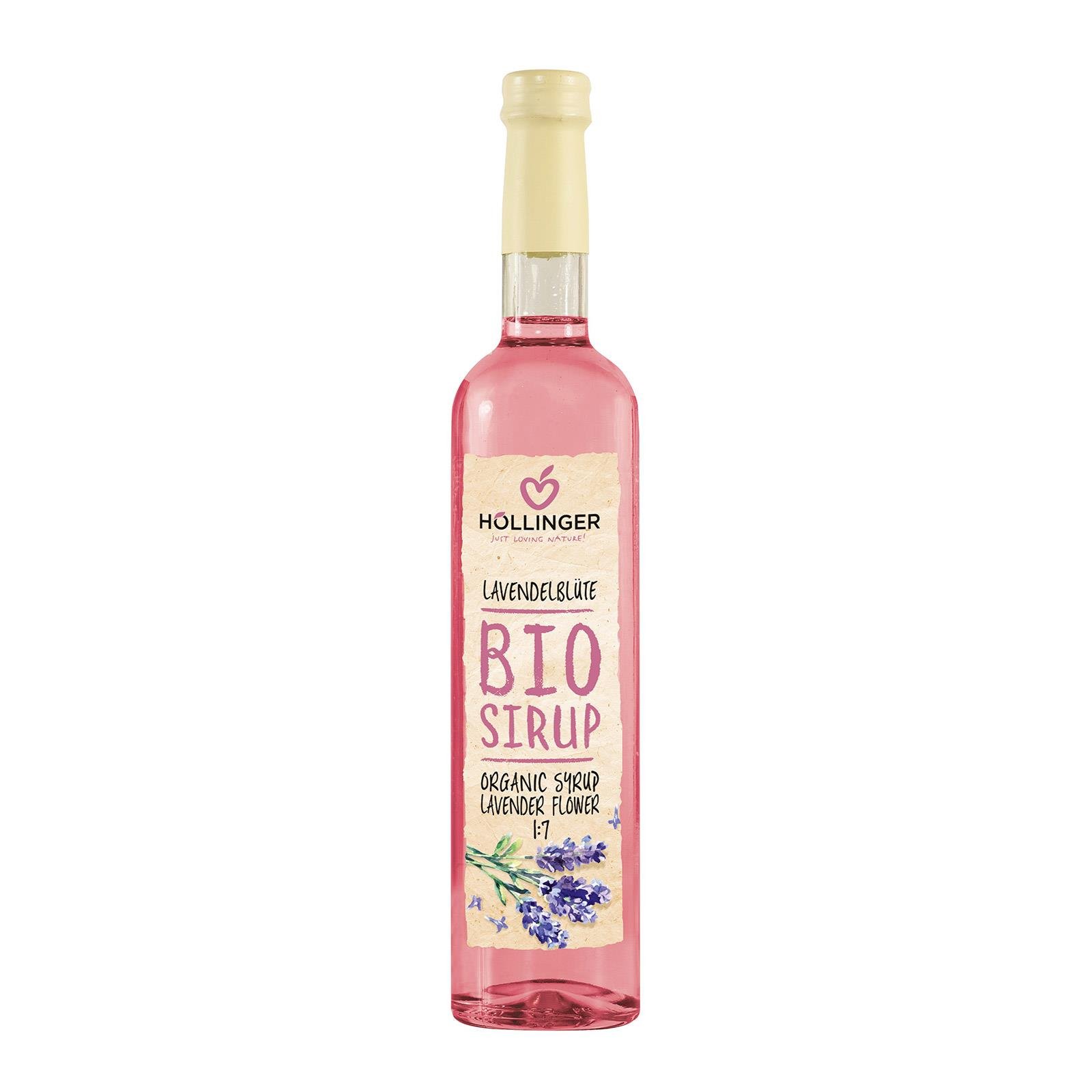 Höllinger Bio Sirup Lavendelblüte