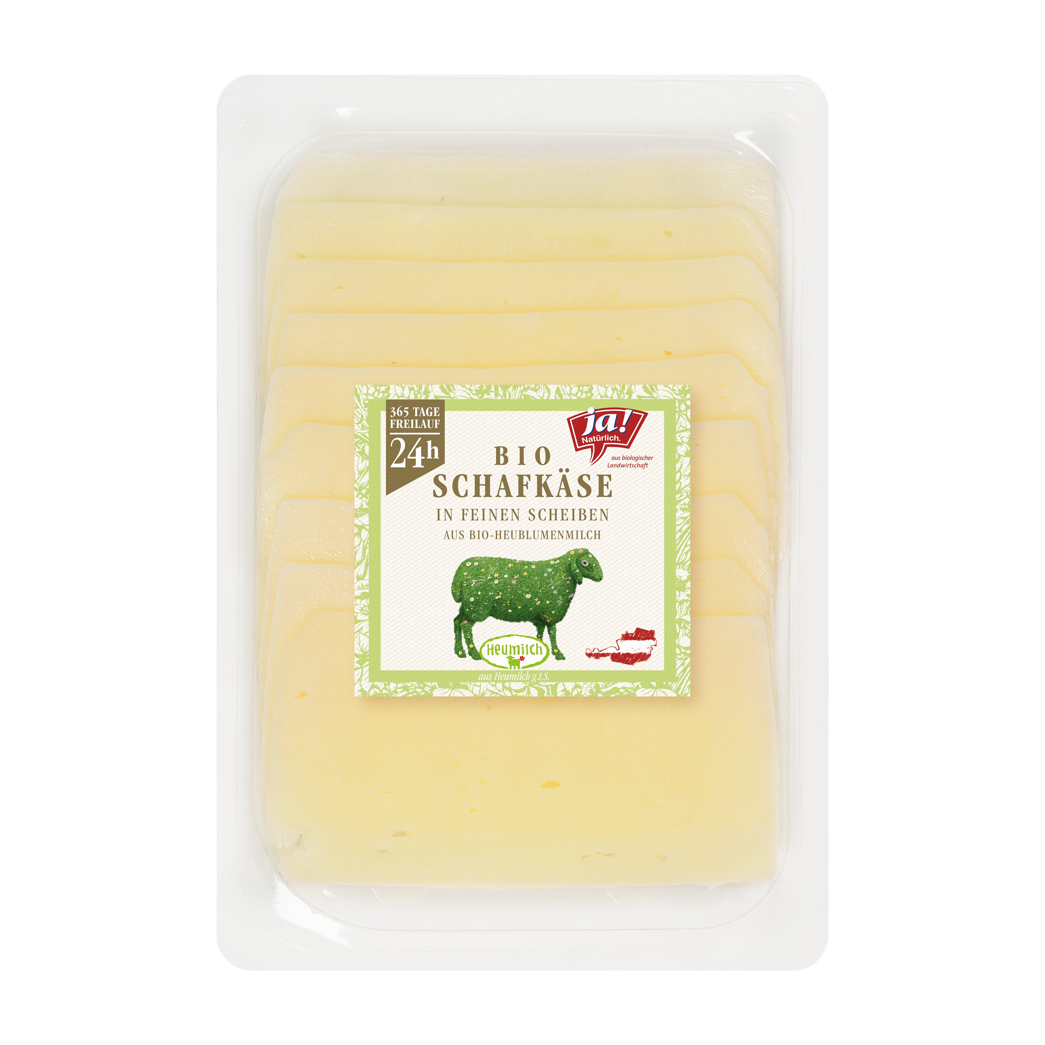 Ja! Natürlich Schafkäse Scheiben