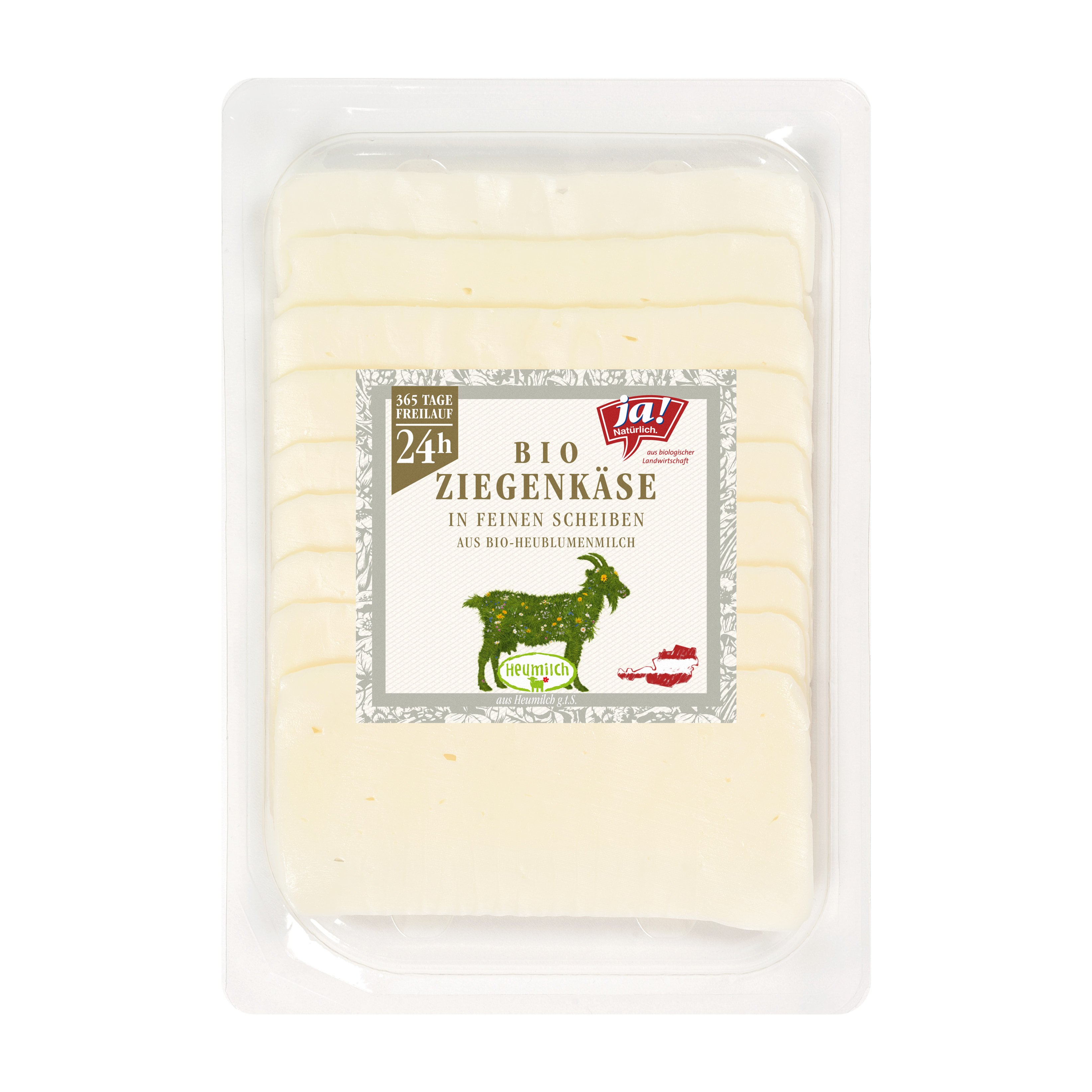 Ja! Natürlich Ziegenkäse Scheiben
