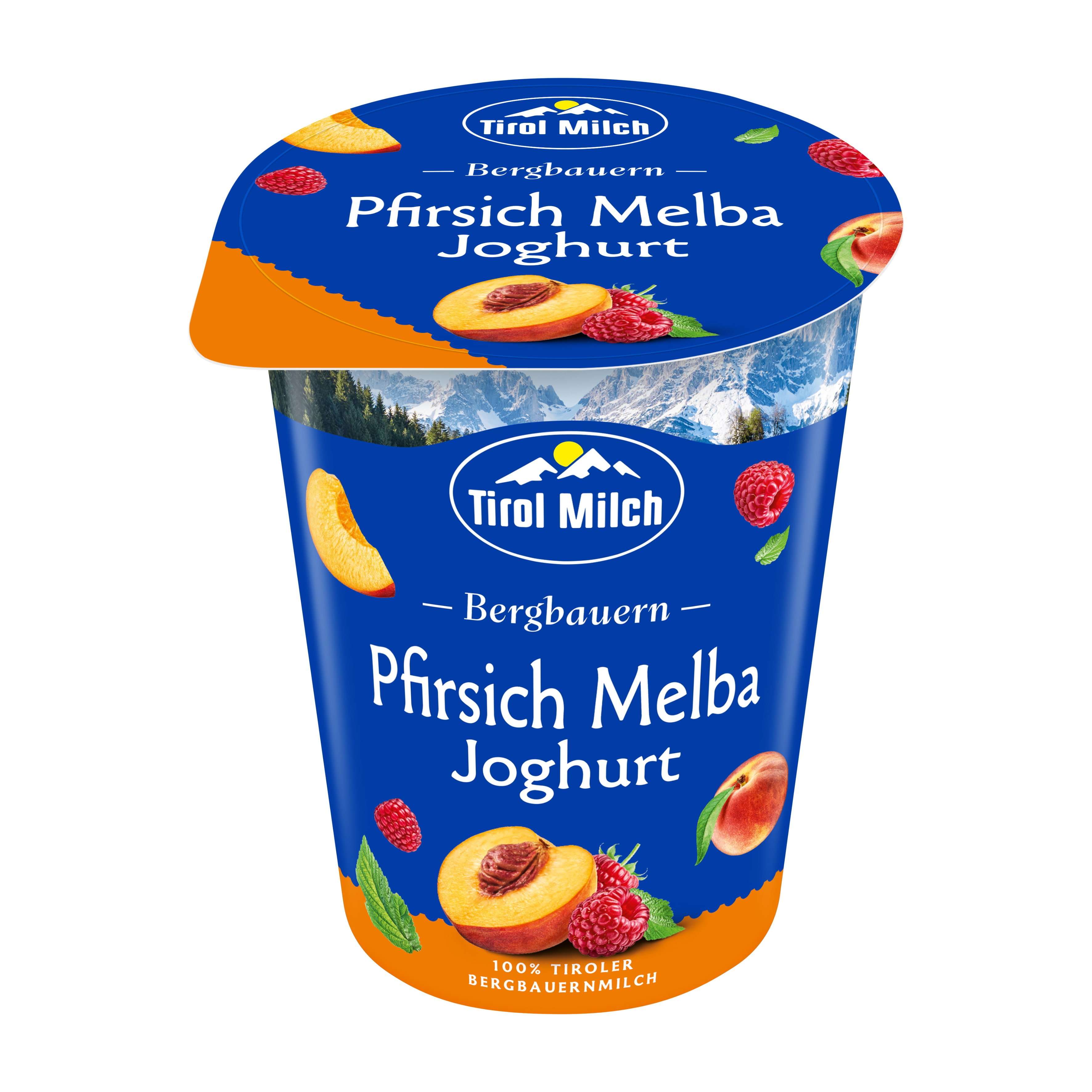 Tirol Milch Joghurt Pfirsich-Melba