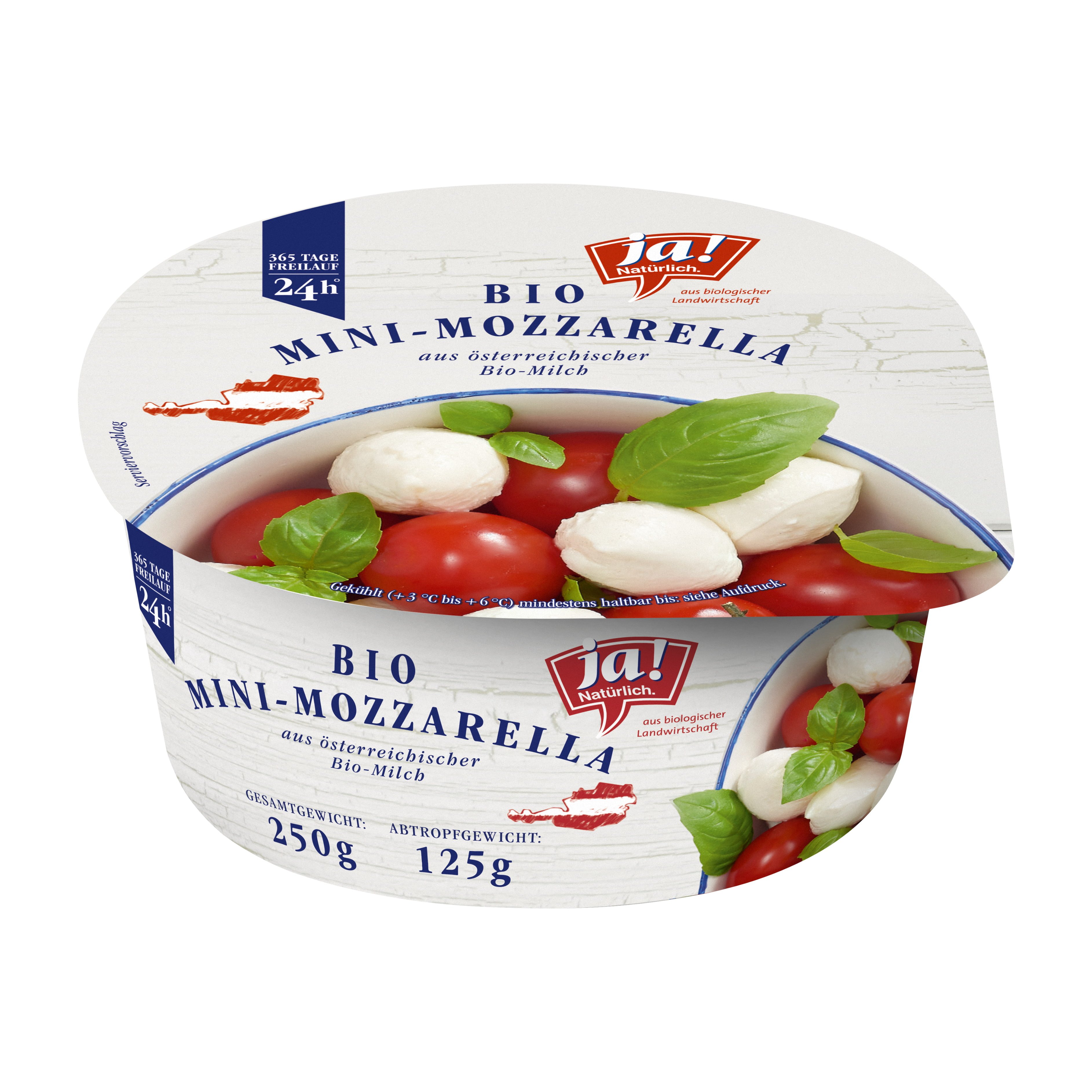 Ja! Natürlich Mozzarella Minis