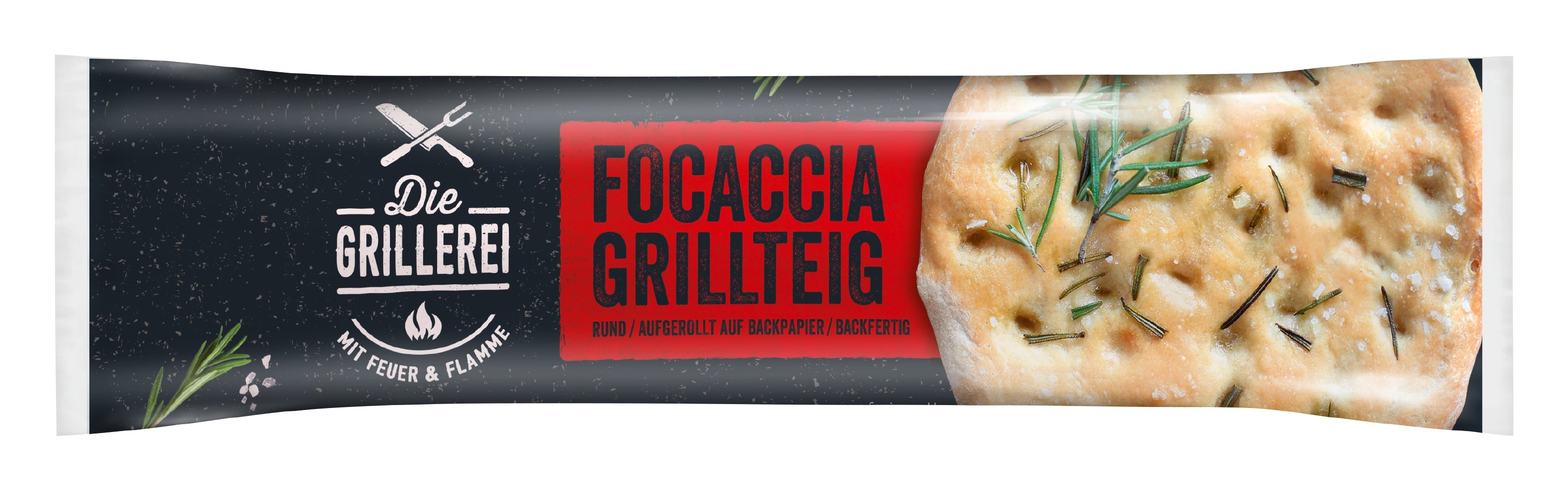 Die Grillerei Focaccia Grillteig